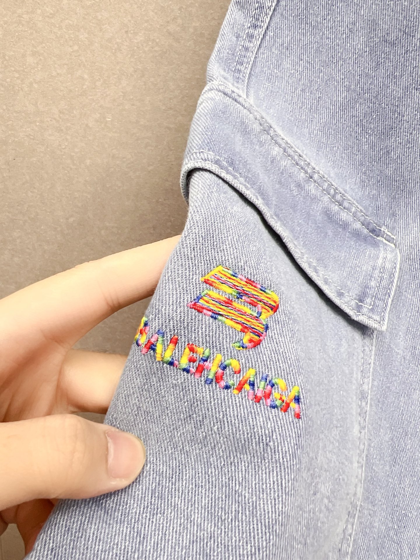 Balenciaga Male Jeans Denim Slim Fit