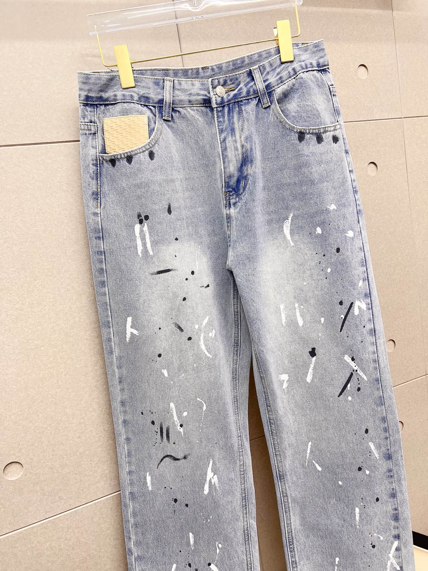 Dior Male Jeans Denim Slim Fit