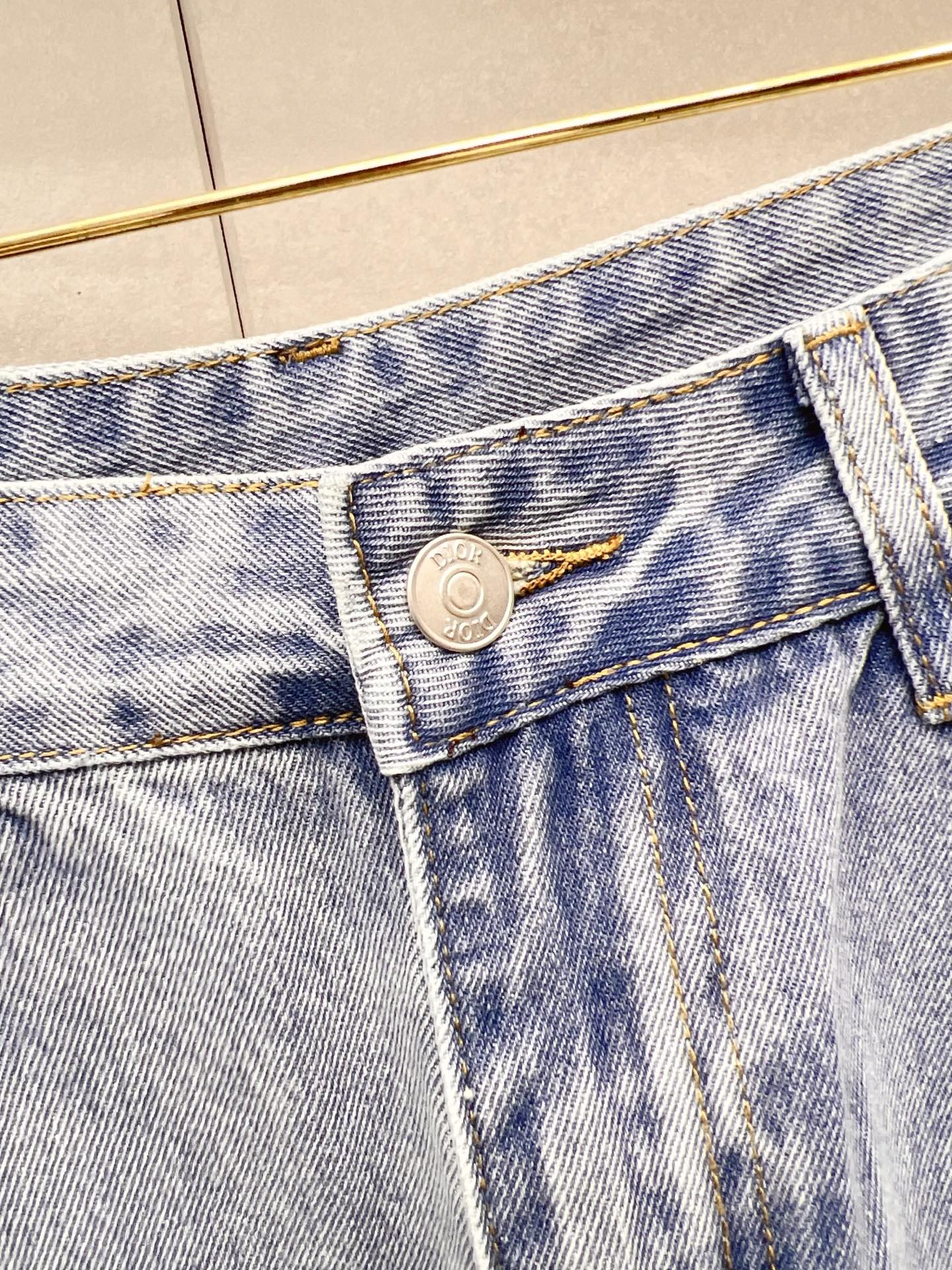 Dior Male Jeans Denim Slim Fit
