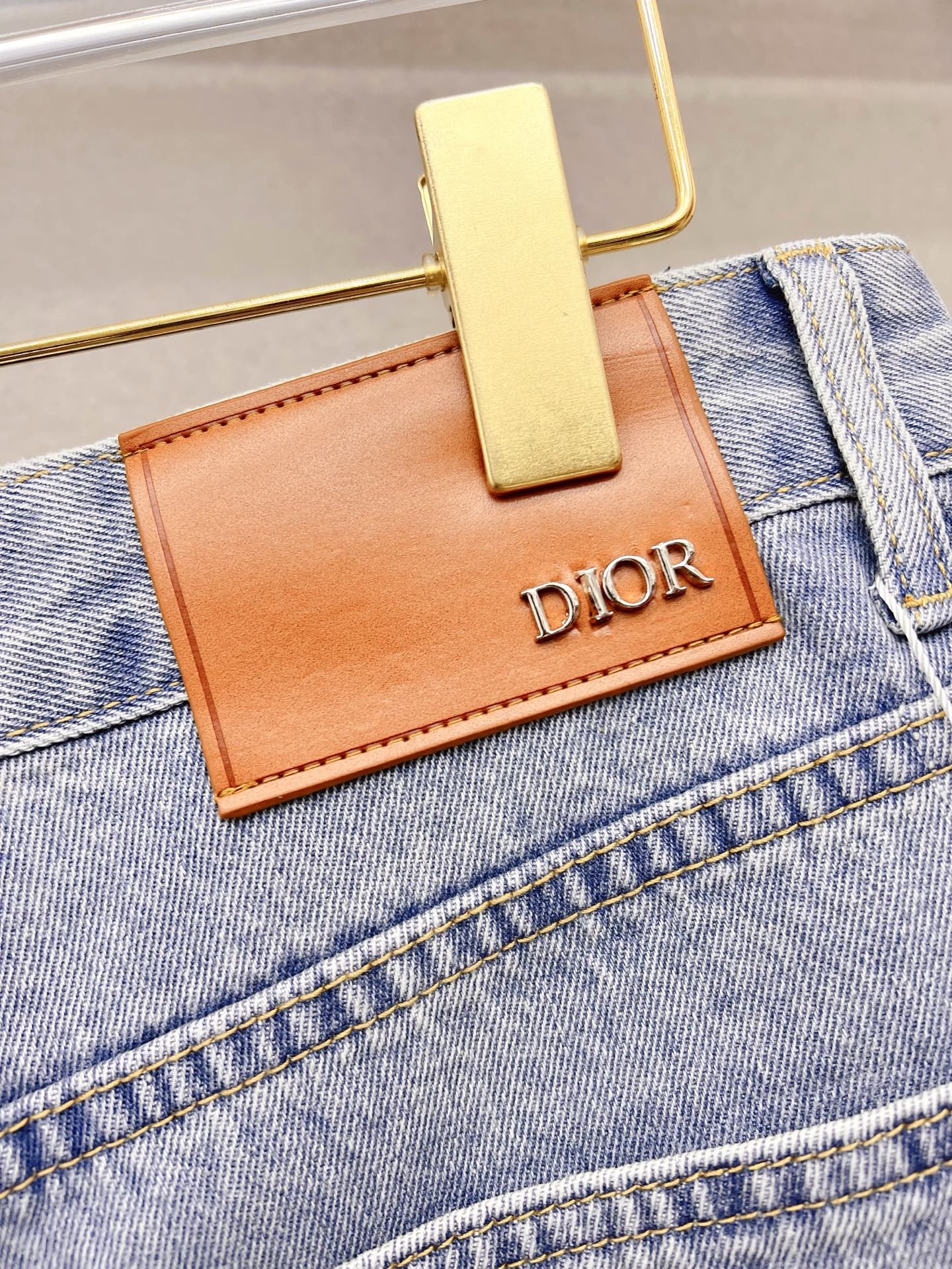 Dior Male Jeans Denim Slim Fit
