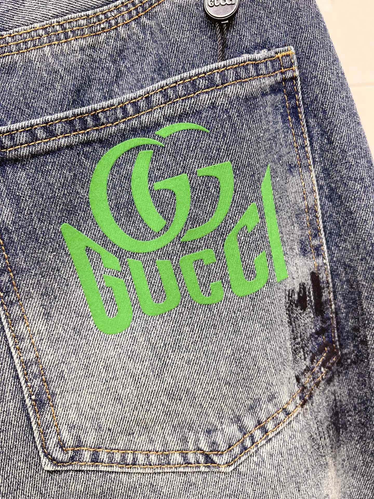 Gucci Male Jeans Denim Slim Fit