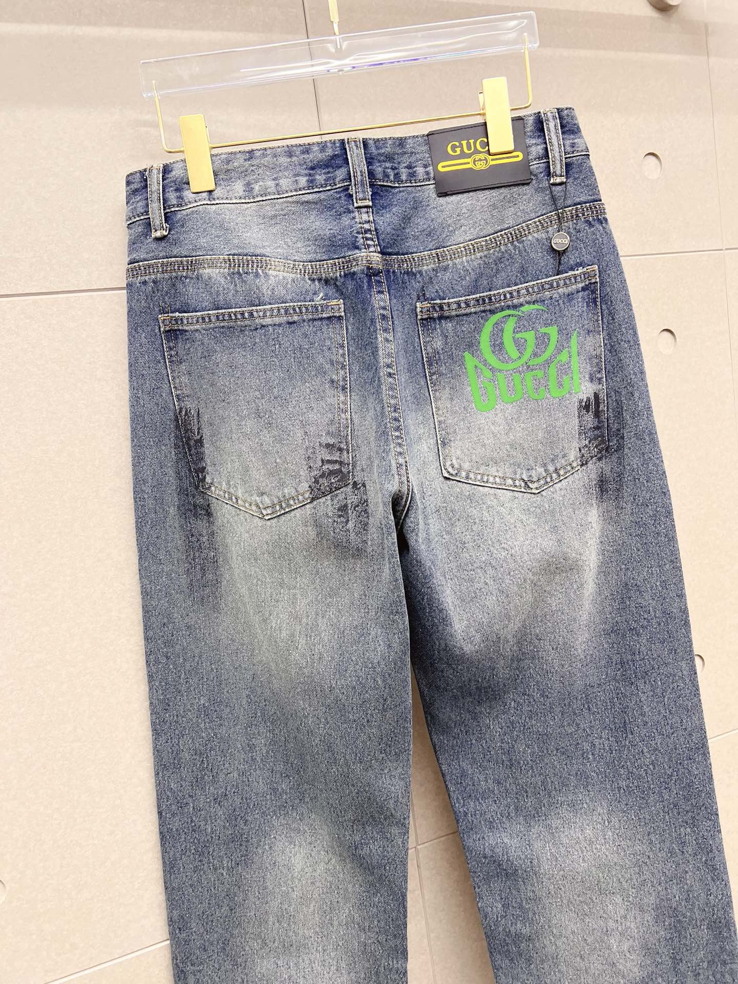 Gucci Male Jeans Denim Slim Fit