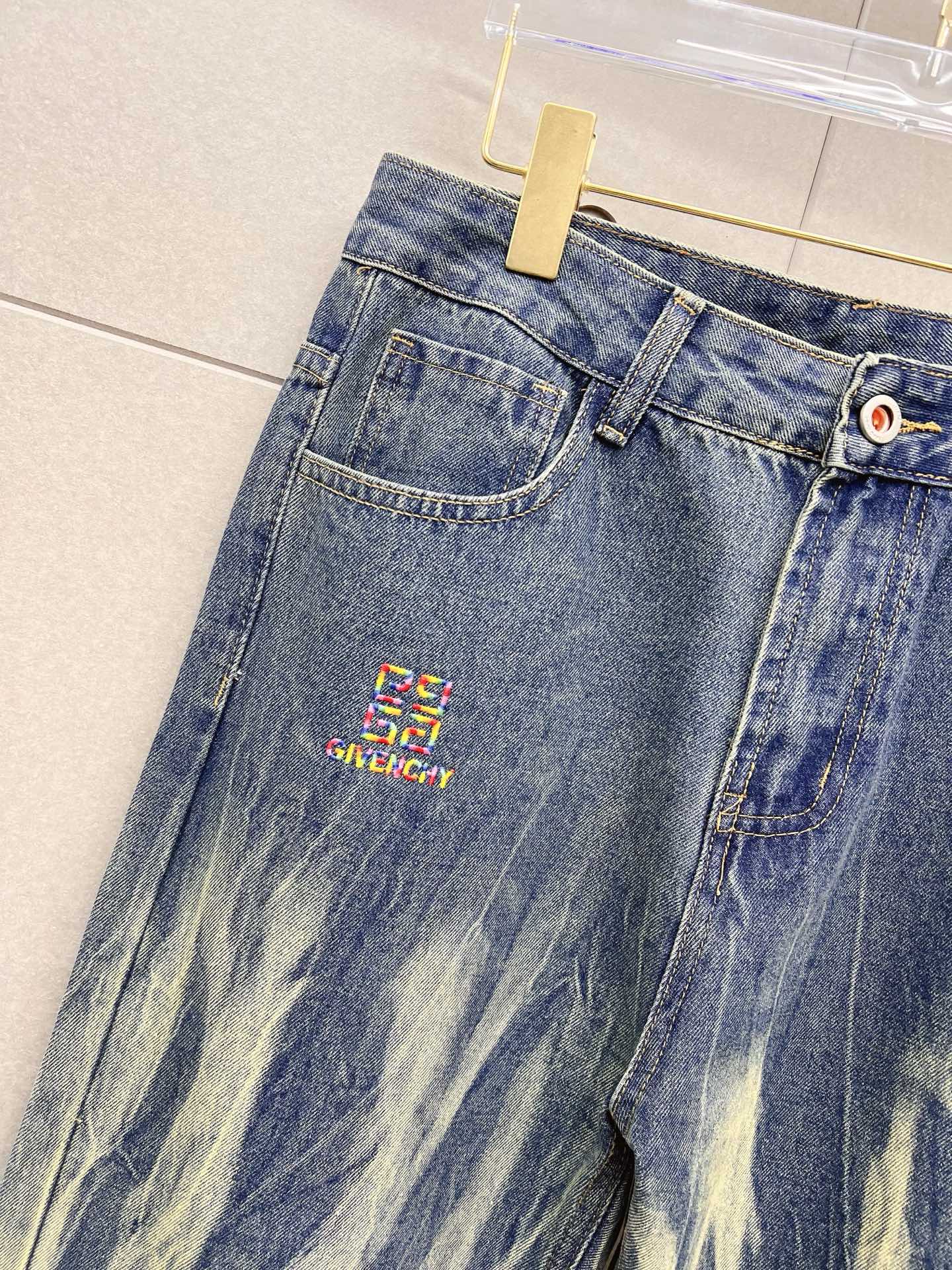 Loewe Male Jeans Denim Slim Fit
