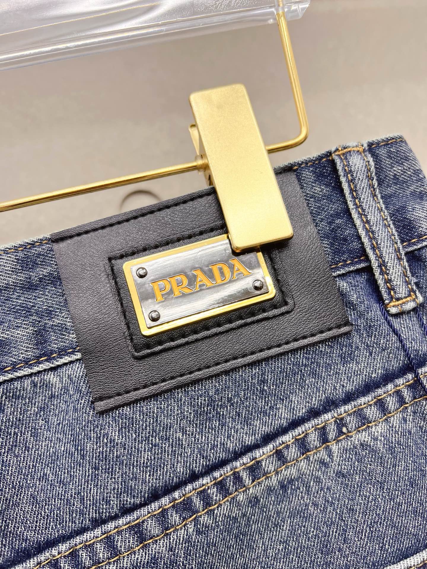 Prada Male Jeans Denim Slim Fit