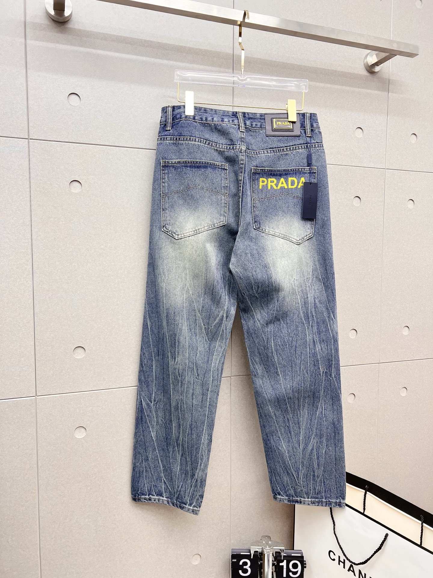 Prada Male Jeans Denim Slim Fit