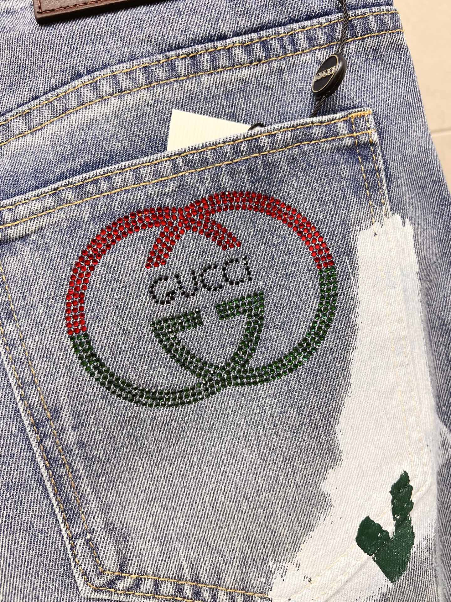 Gucci Male Jeans Denim Slim Fit