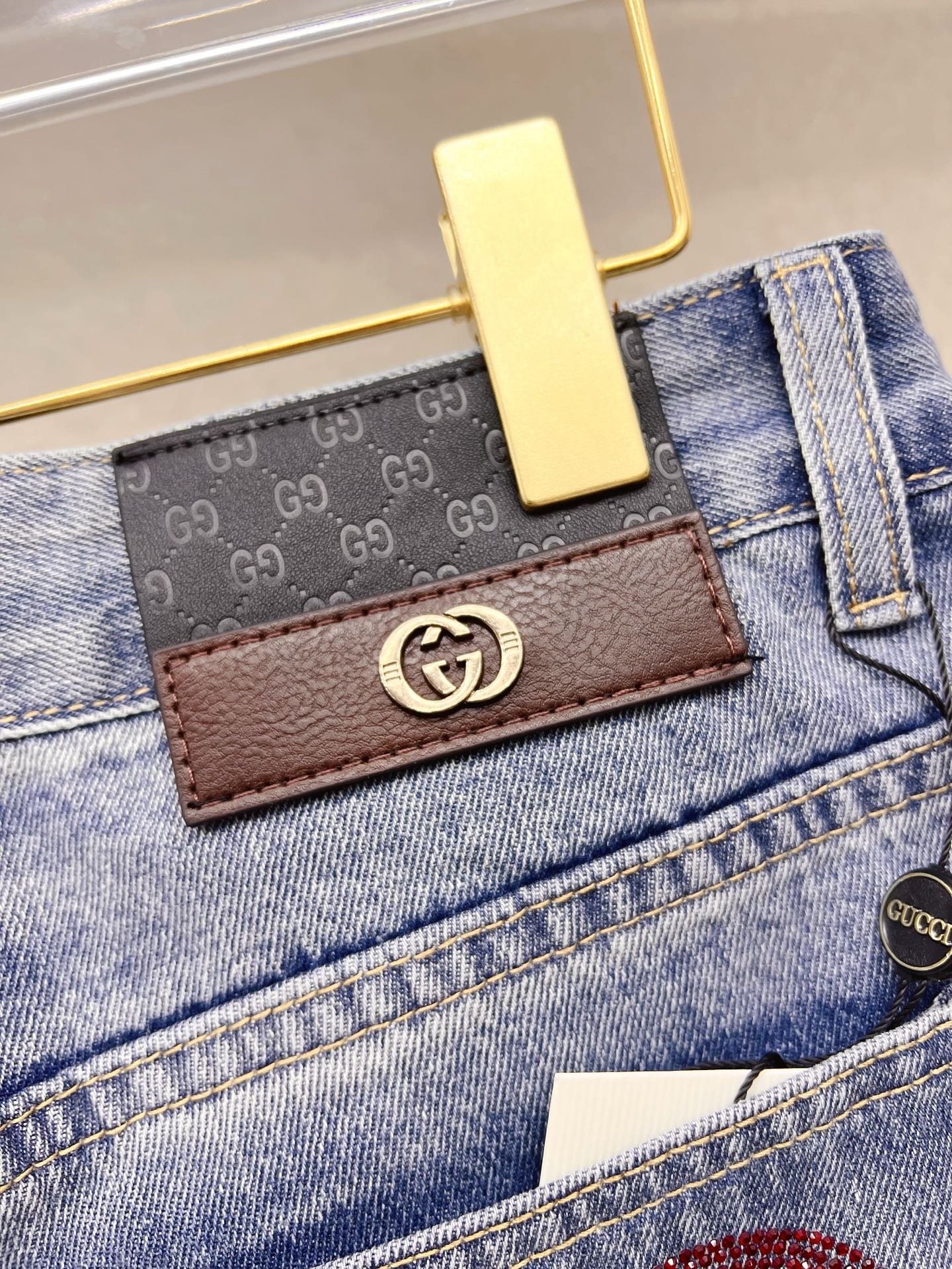 Gucci Male Jeans Denim Slim Fit