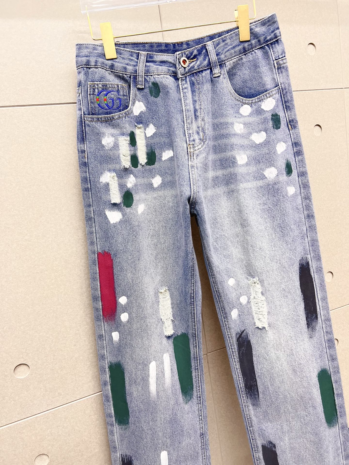 Gucci Male Jeans Denim Slim Fit