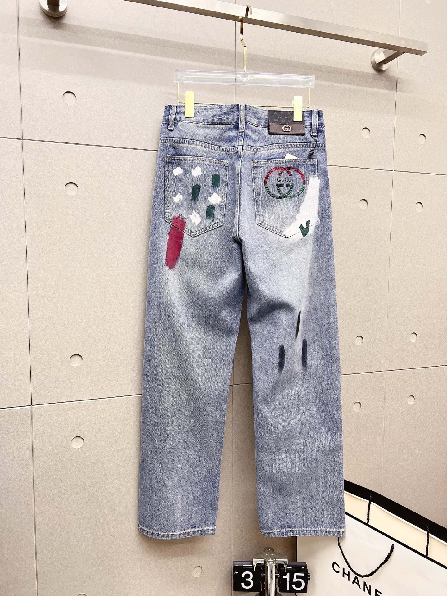 Gucci Male Jeans Denim Slim Fit