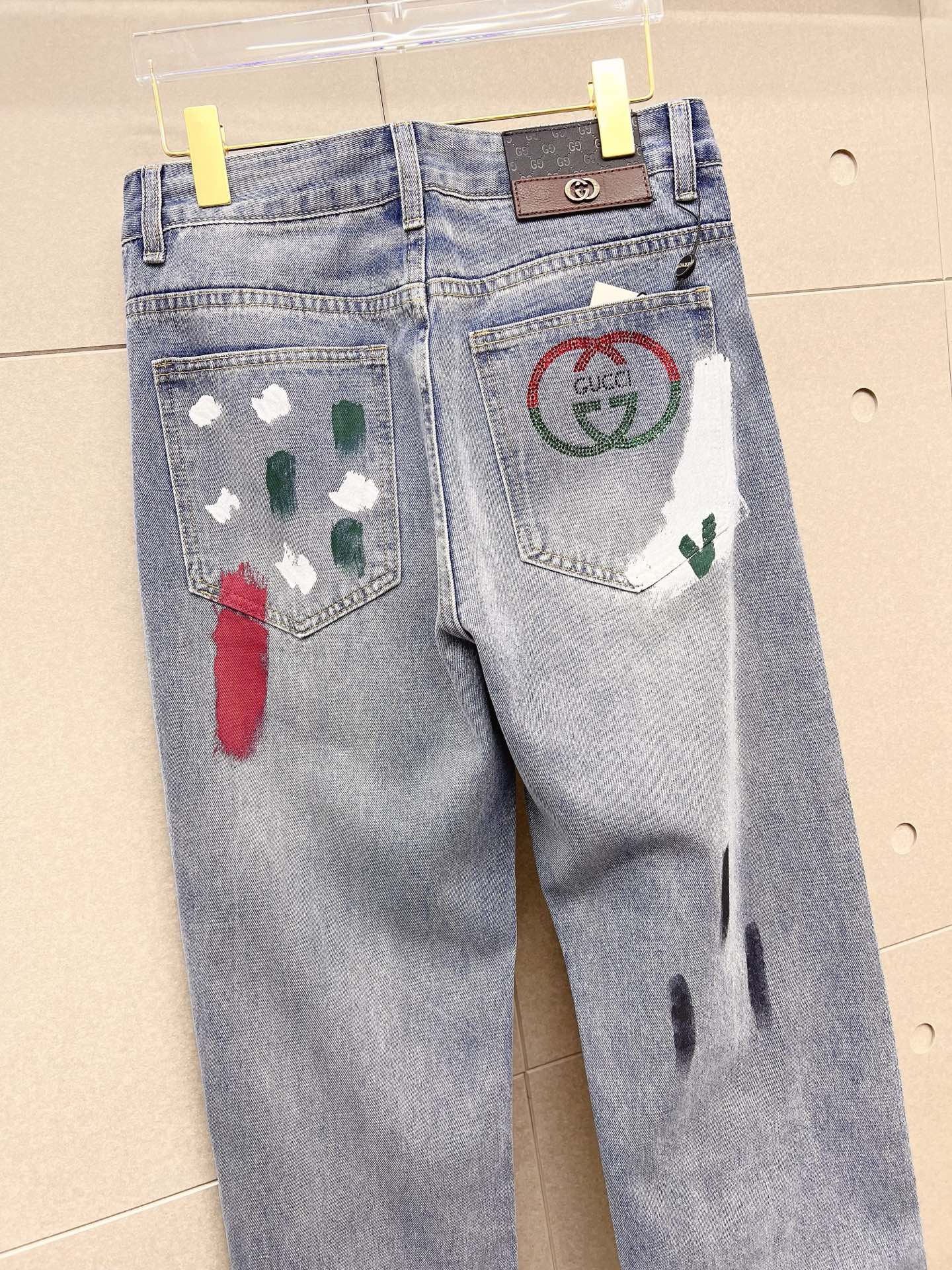 Gucci Male Jeans Denim Slim Fit