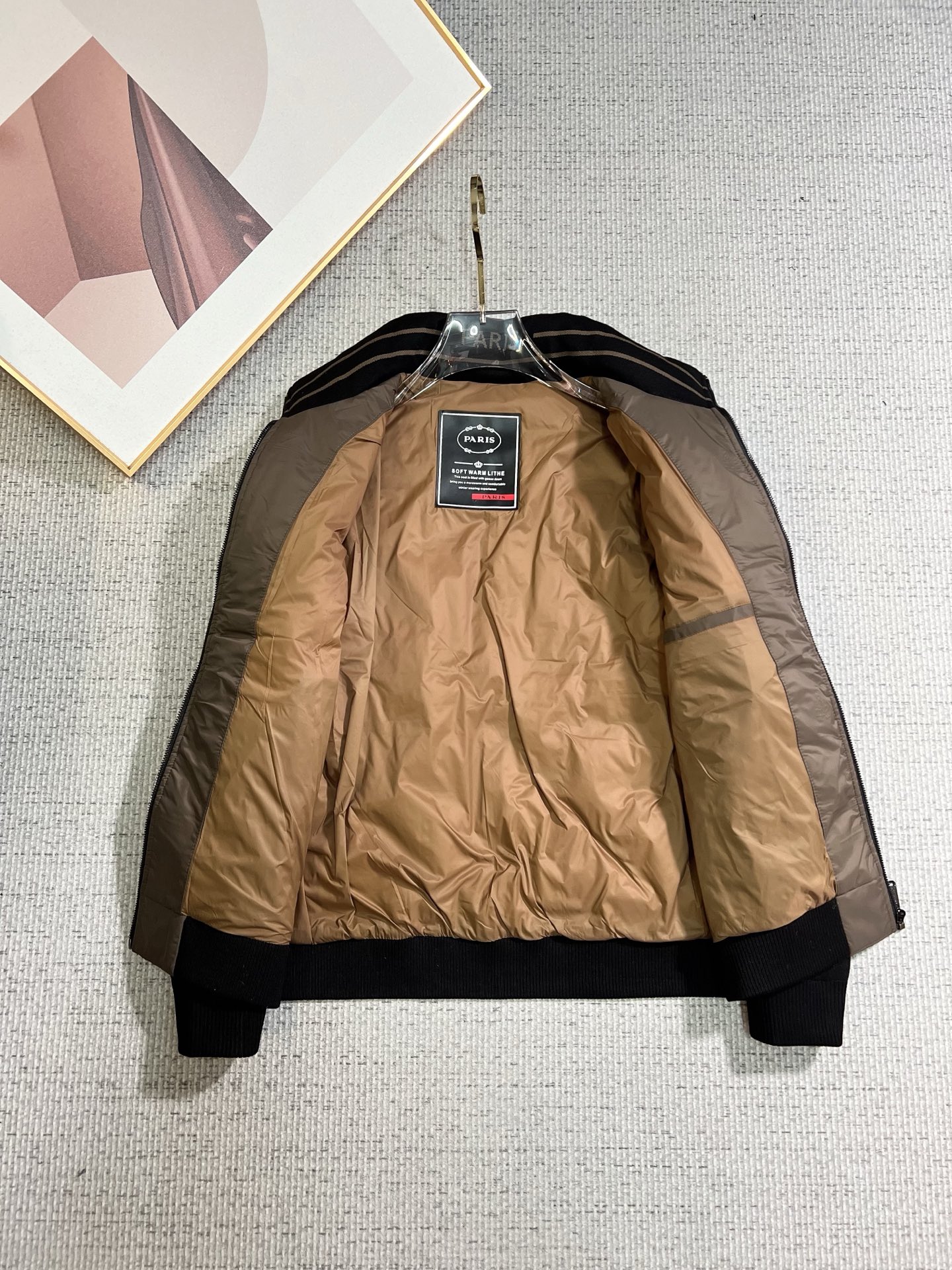 Prada Couple Down Jacket Goose Down M-l-xl