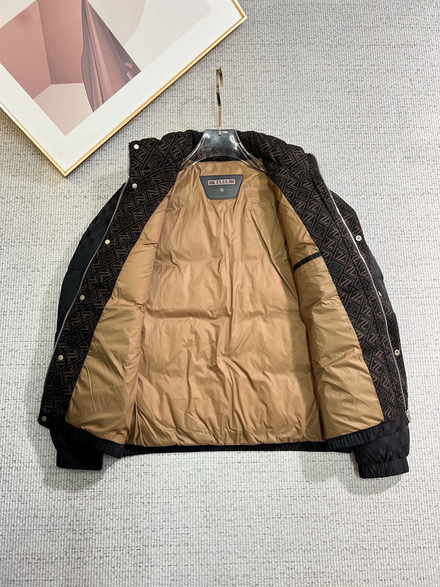 Ermenegildo Zegna Couple Down Jacket Goose Down M-l-xl