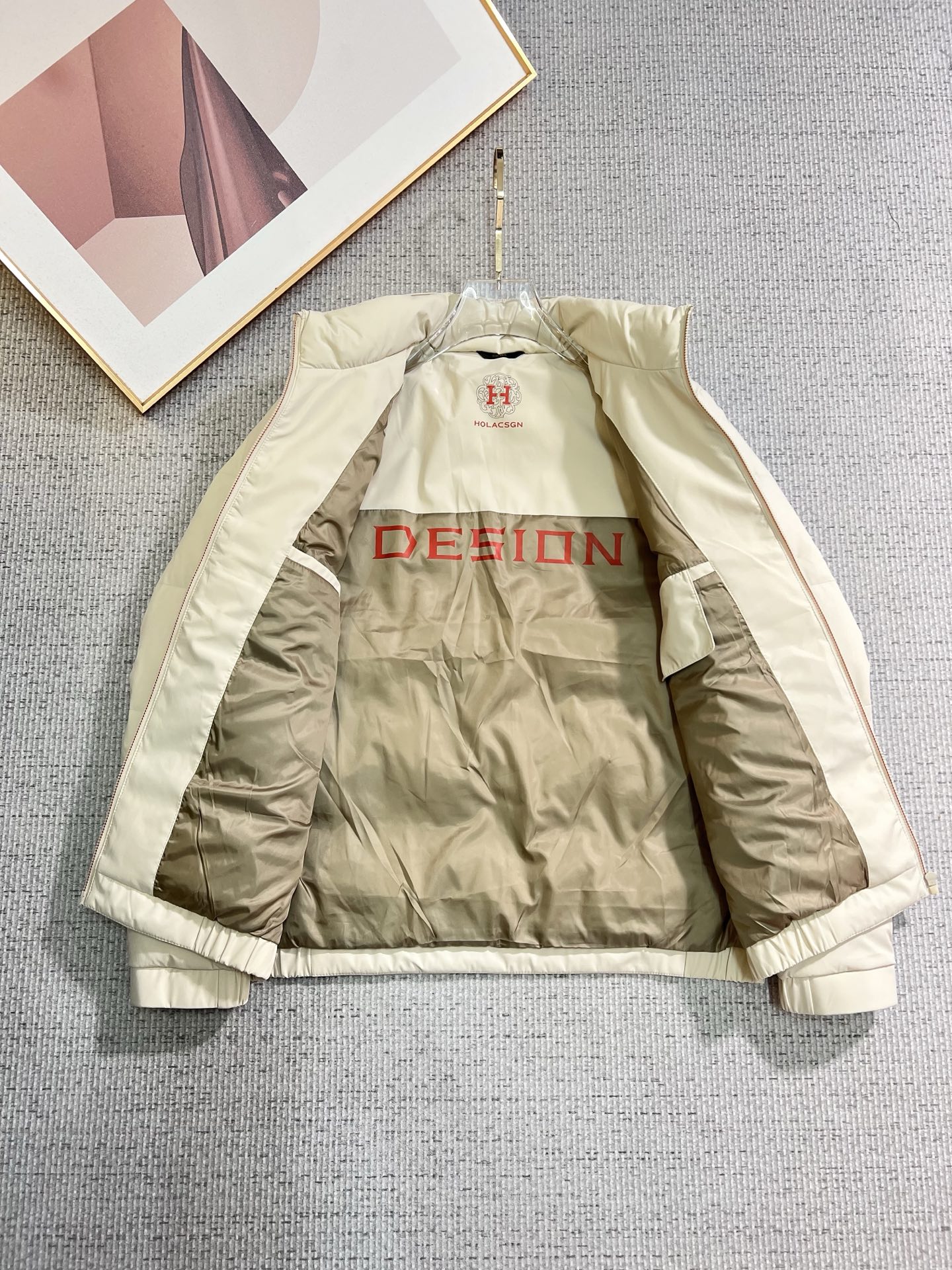Hermès Couple Down Jacket Goose Down M-l-xl