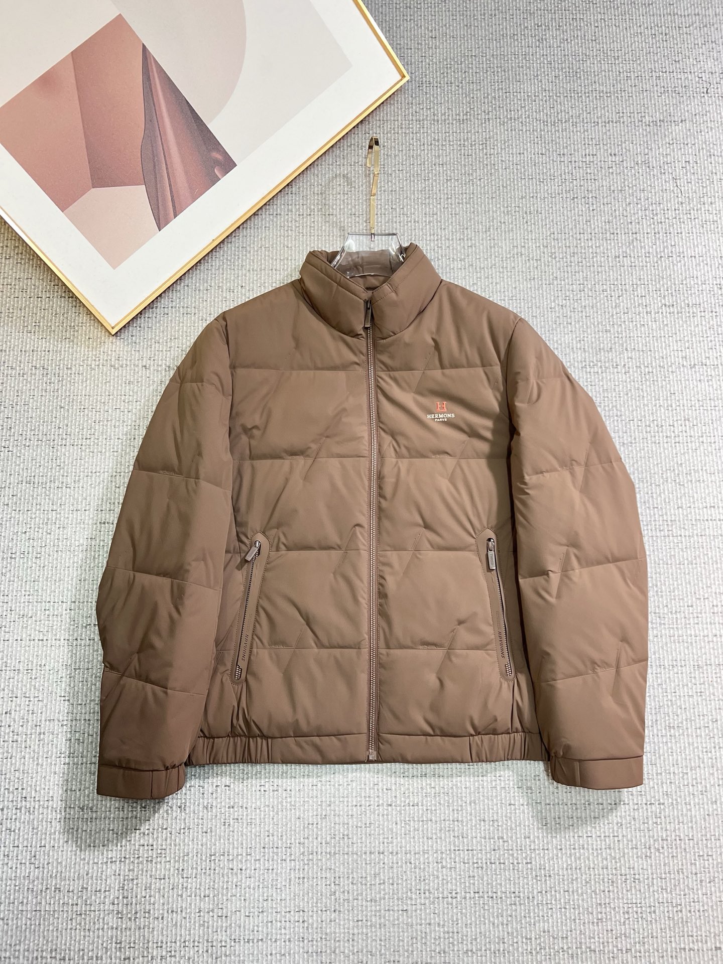 Hermès Couple Down Jacket Goose Down M-l-xl
