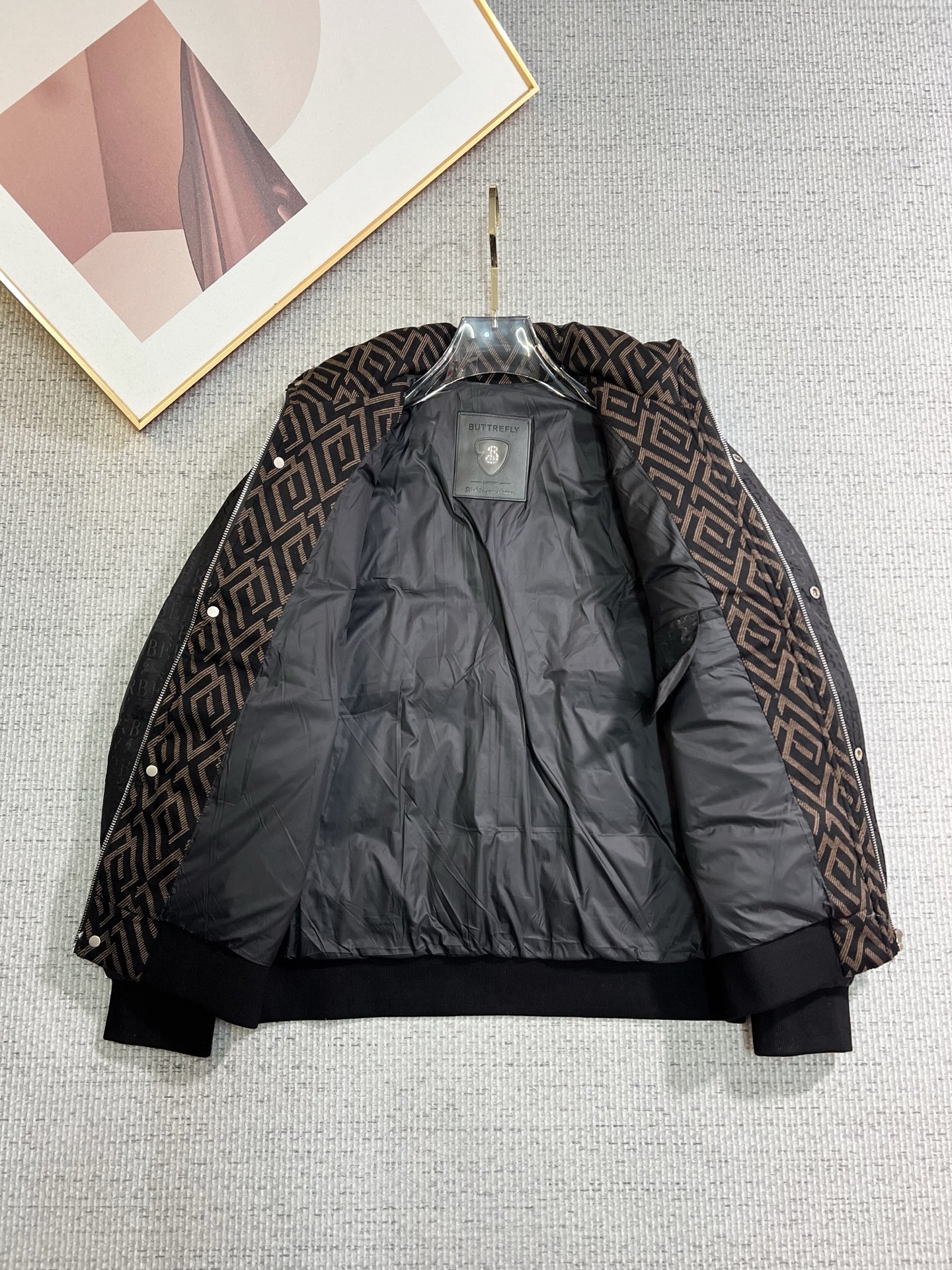 Burberry Couple Down Jacket Goose Down M-l-xl
