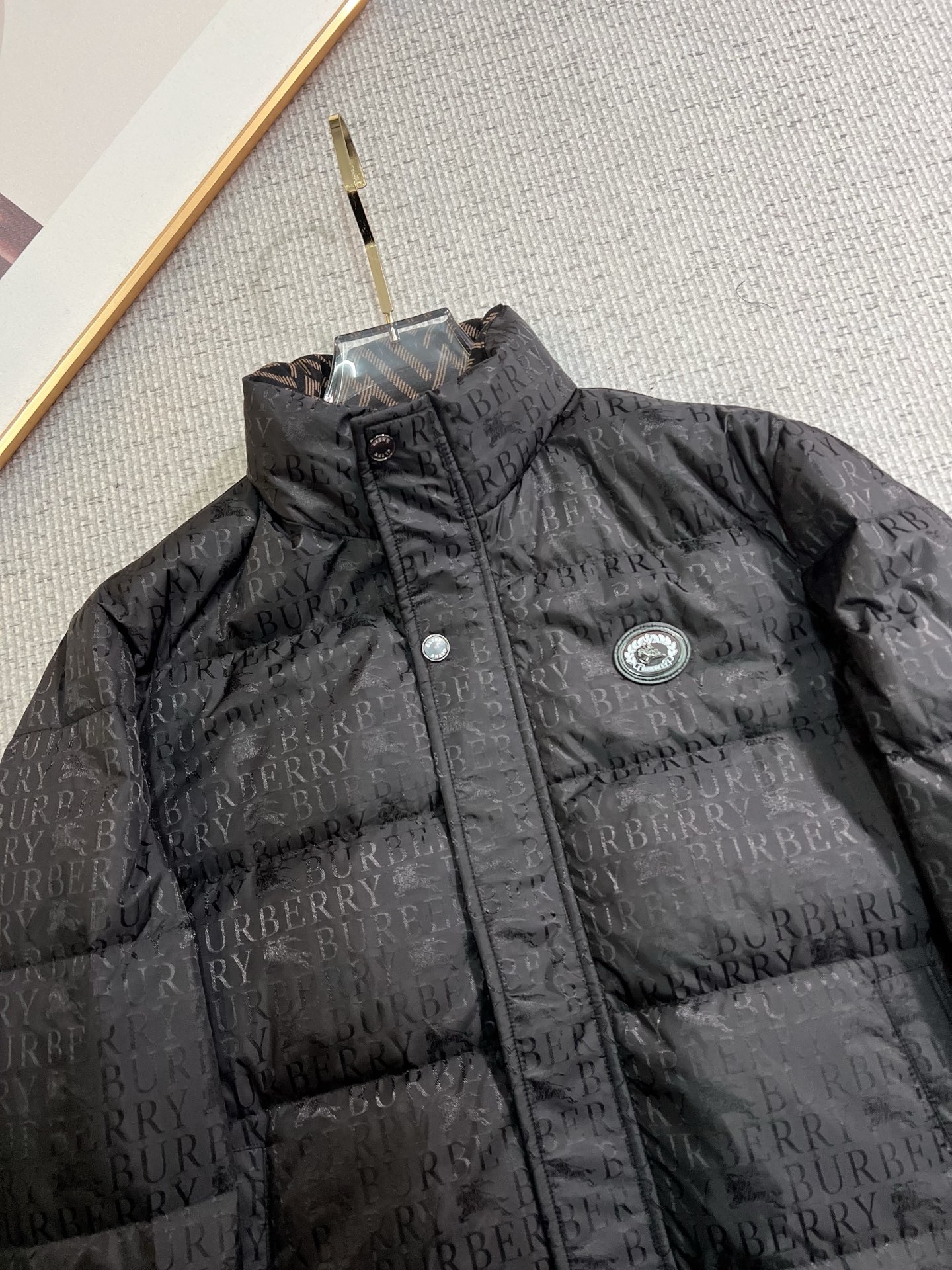 Burberry Couple Down Jacket Goose Down M-l-xl