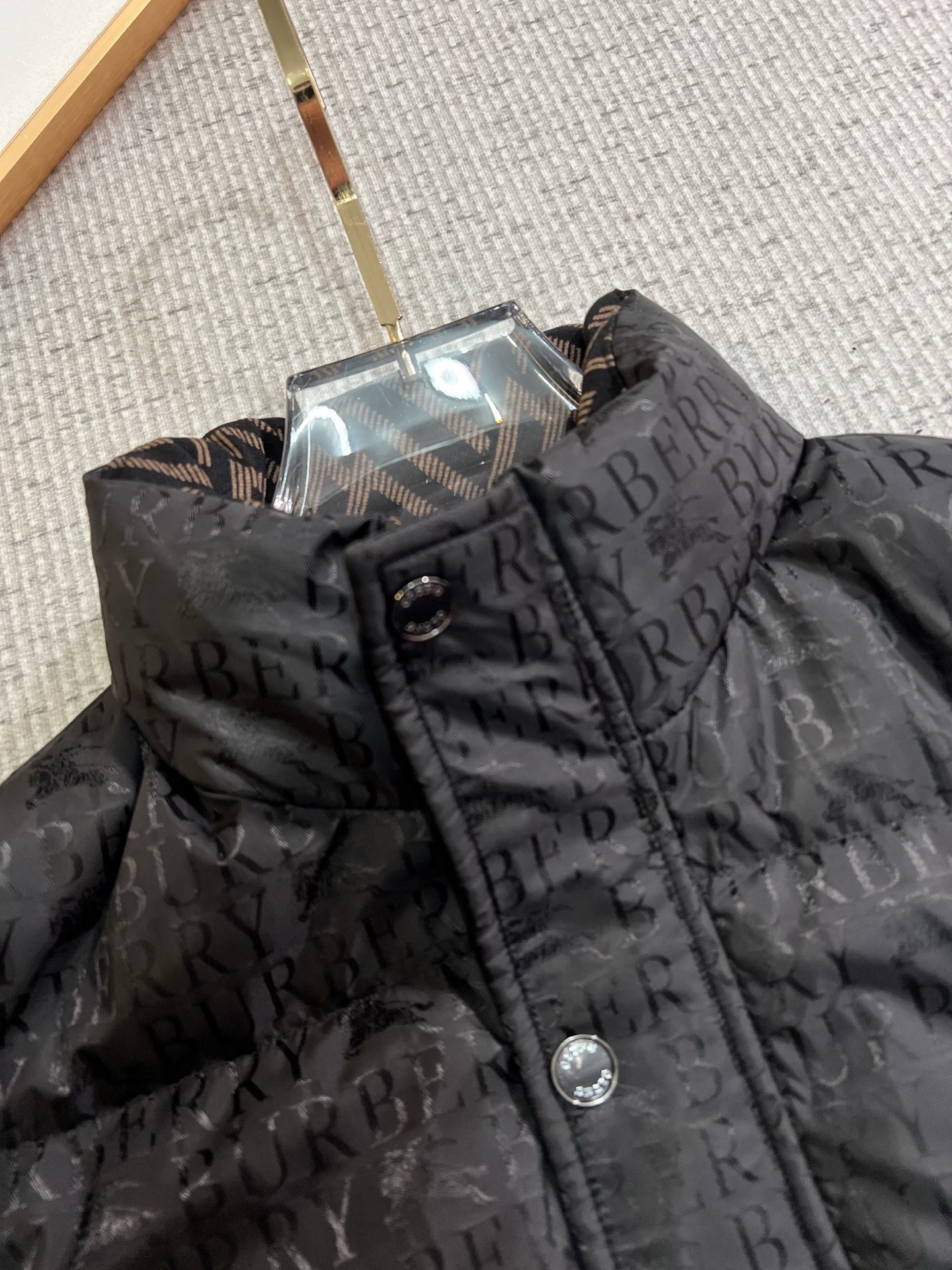 Burberry Couple Down Jacket Goose Down M-l-xl