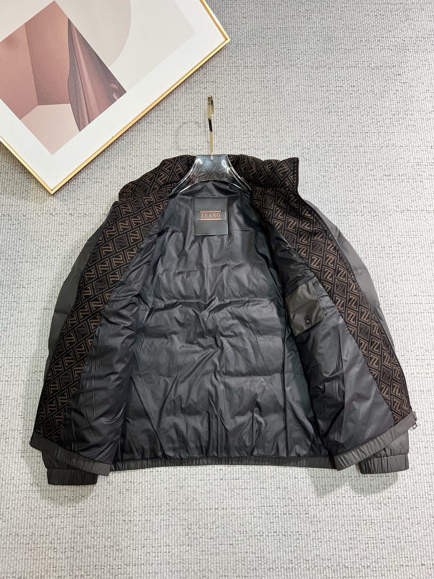 Ermenegildo Zegna Couple Down Jacket Goose Down M-l-xl
