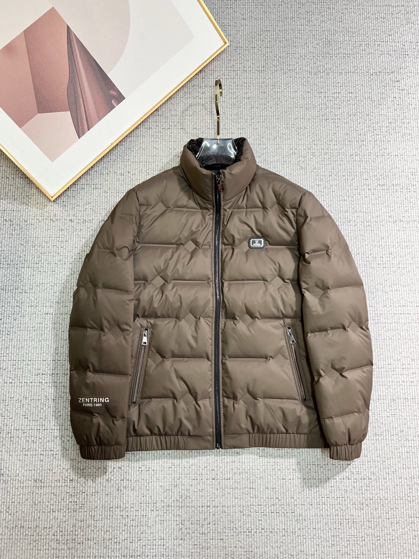 Ermenegildo Zegna Couple Down Jacket Goose Down M-l-xl