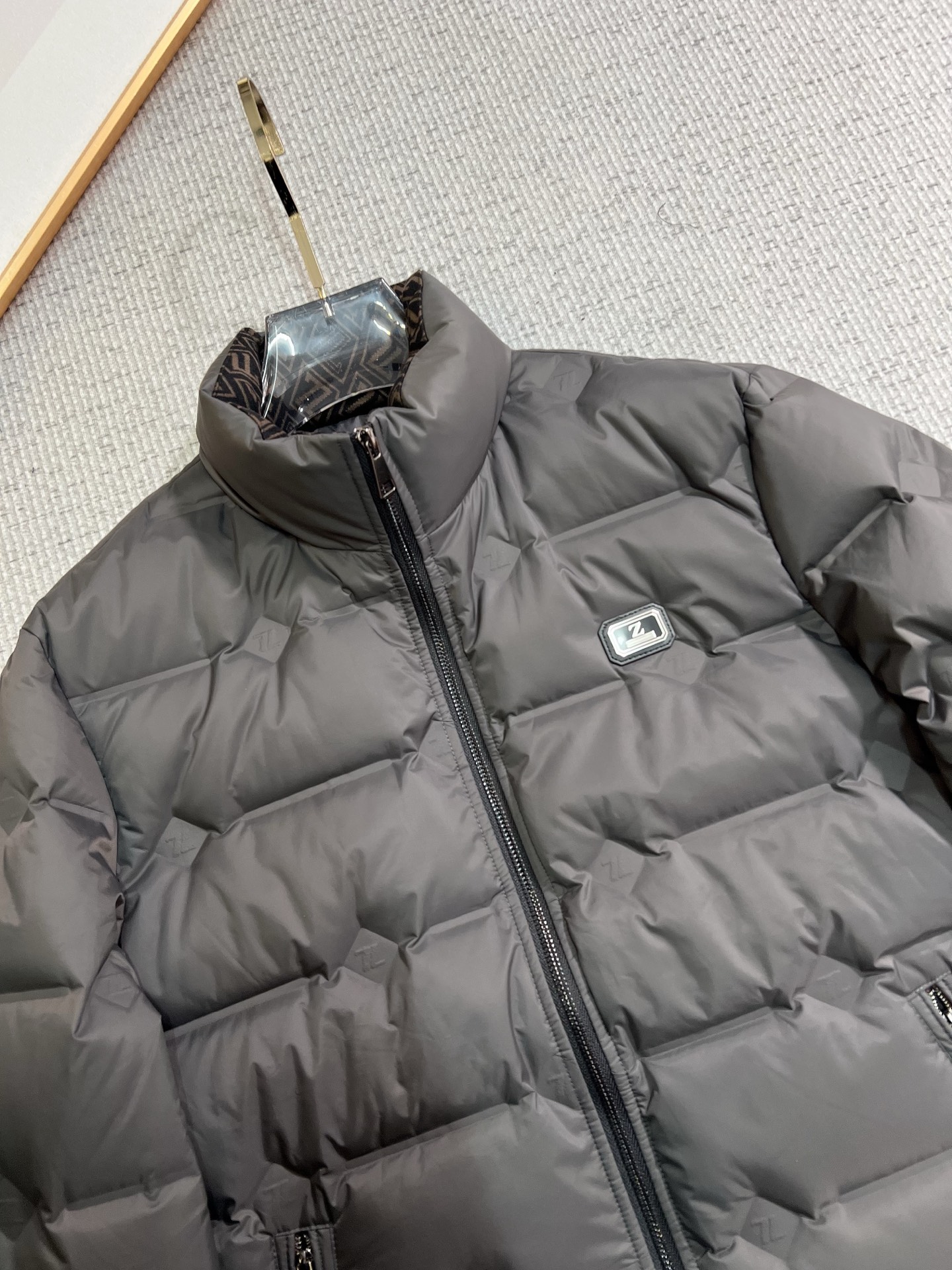 Ermenegildo Zegna Couple Down Jacket Goose Down M-l-xl