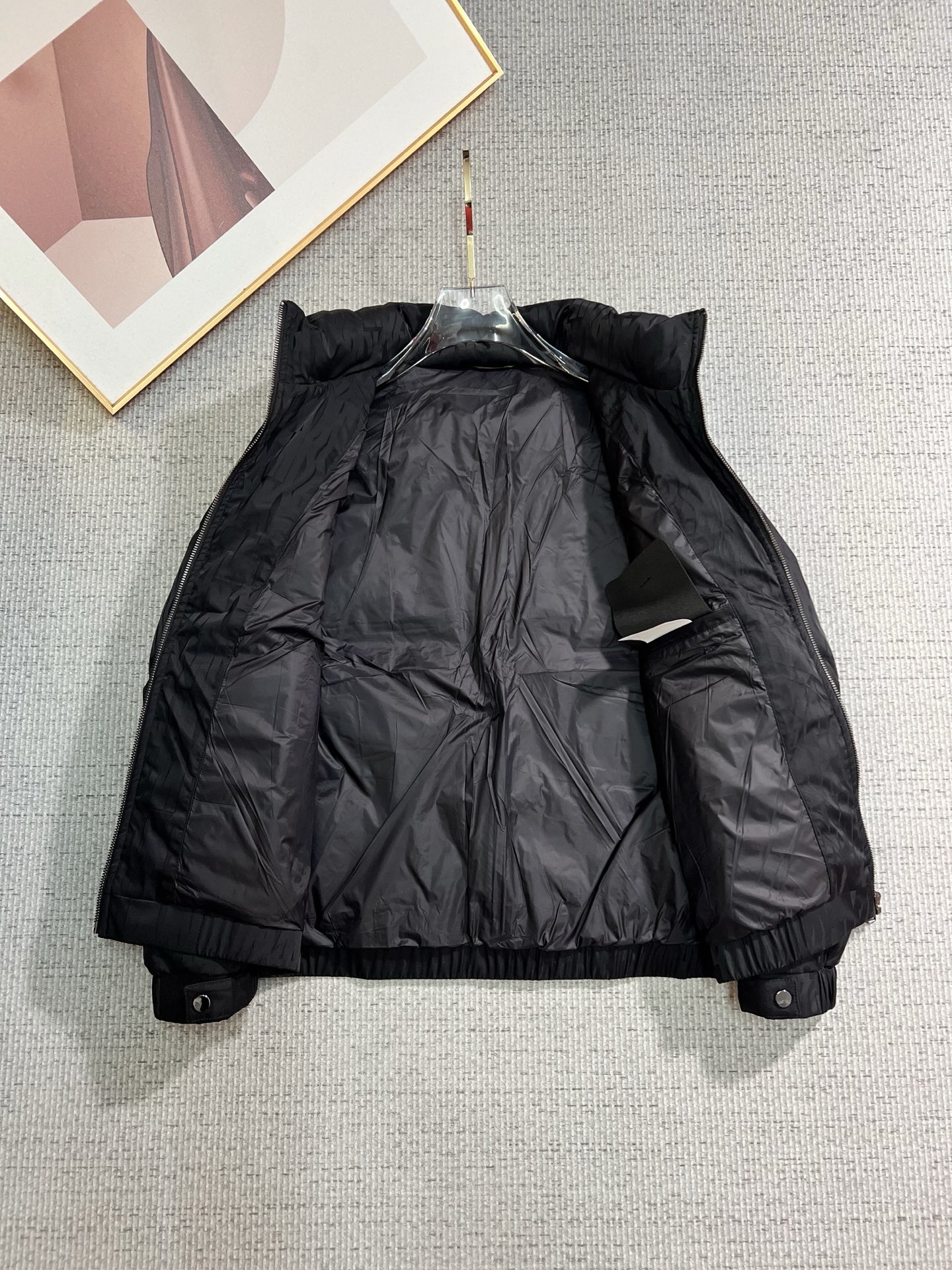 Prada Couple Down Jacket Goose Down M-l-xl