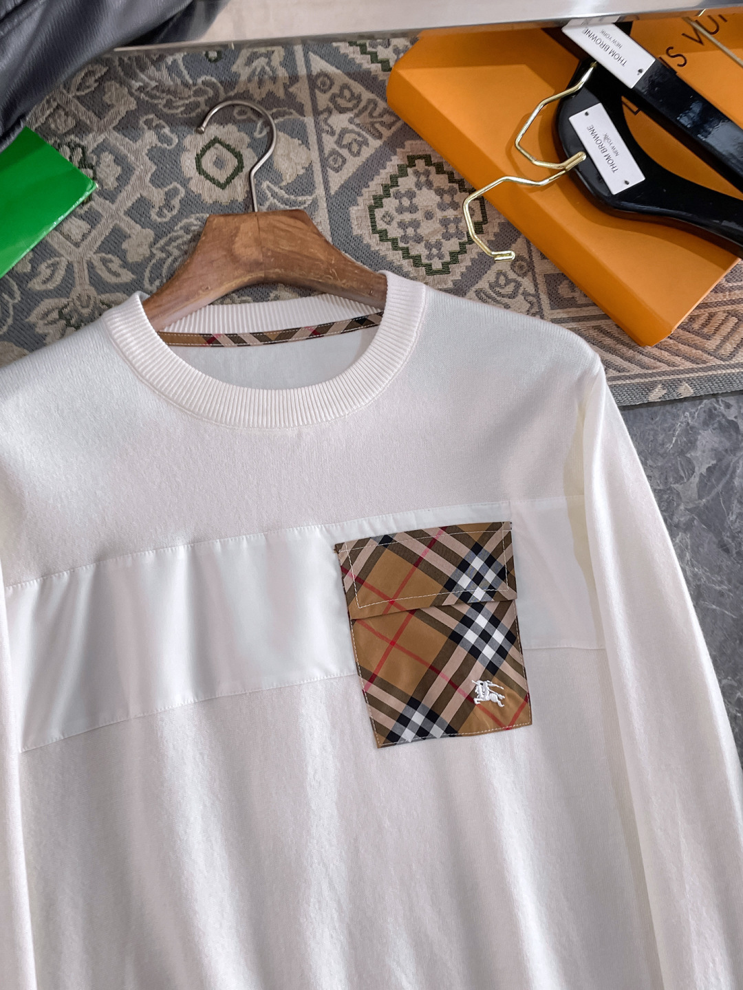 Burberry Male Basic Clothing Wool M-xxxl