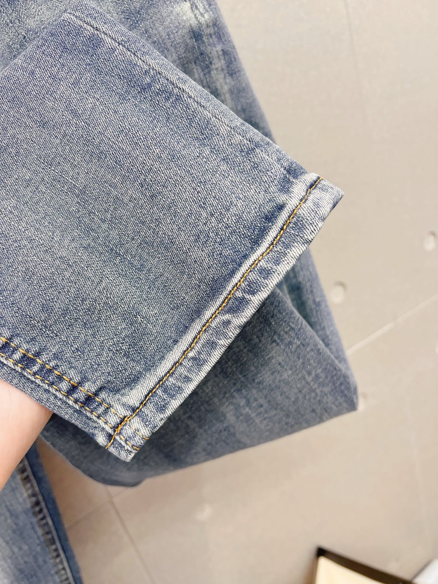 Louis Vuitton Male Jeans Denim Slim Fit