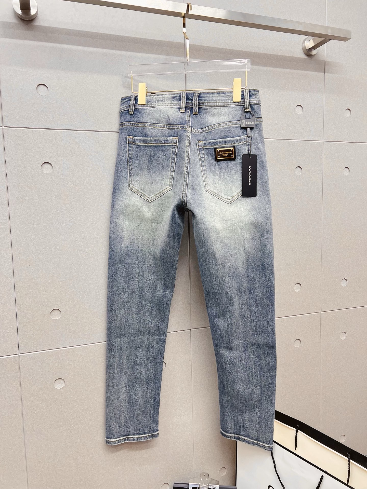 Louis Vuitton Male Jeans Denim Slim Fit