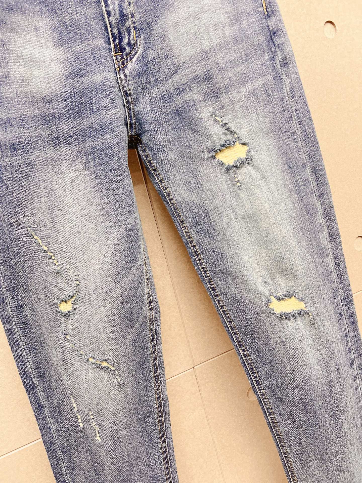 Fendi Male Jeans Denim Slim Fit