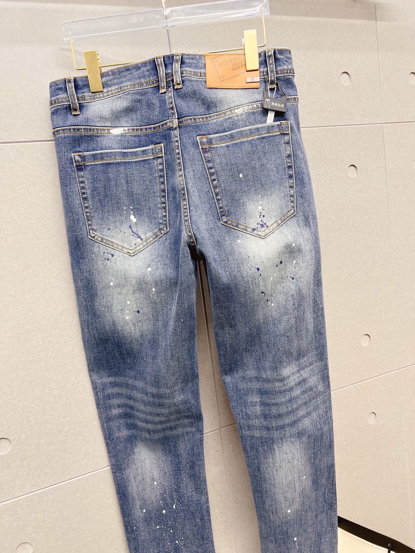 Givenchy Male Jeans Denim Slim Fit