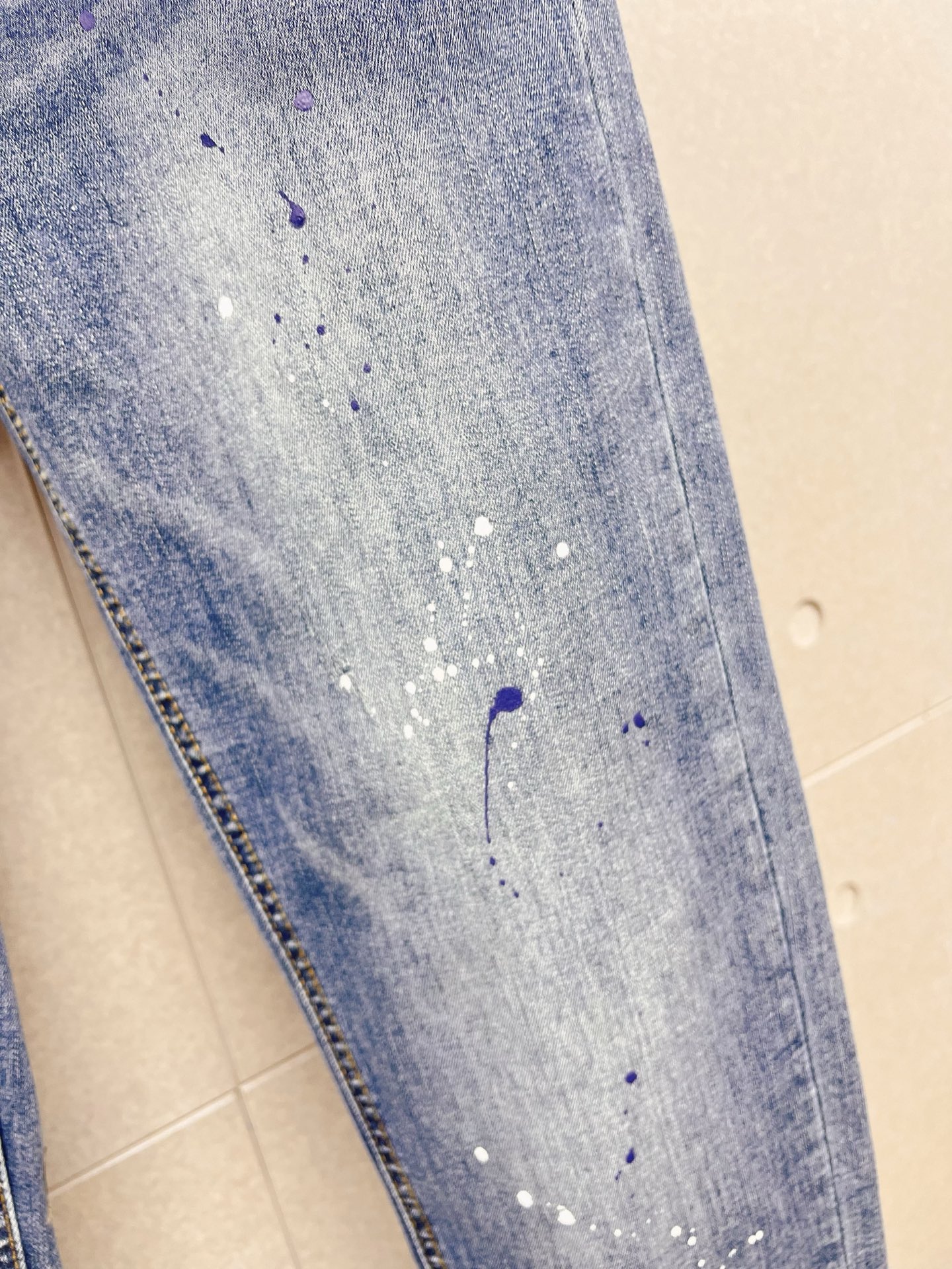 Givenchy Male Jeans Denim Slim Fit