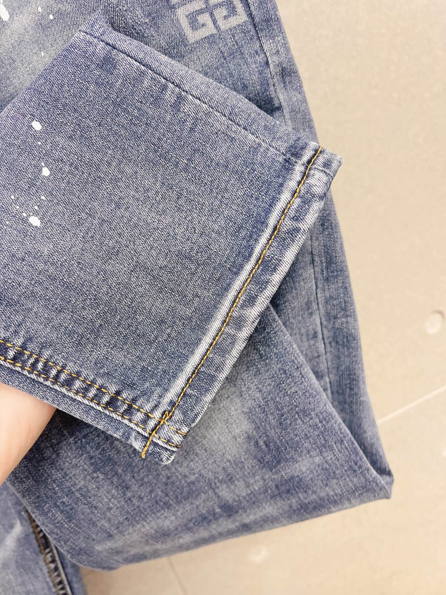 Givenchy Male Jeans Denim Slim Fit