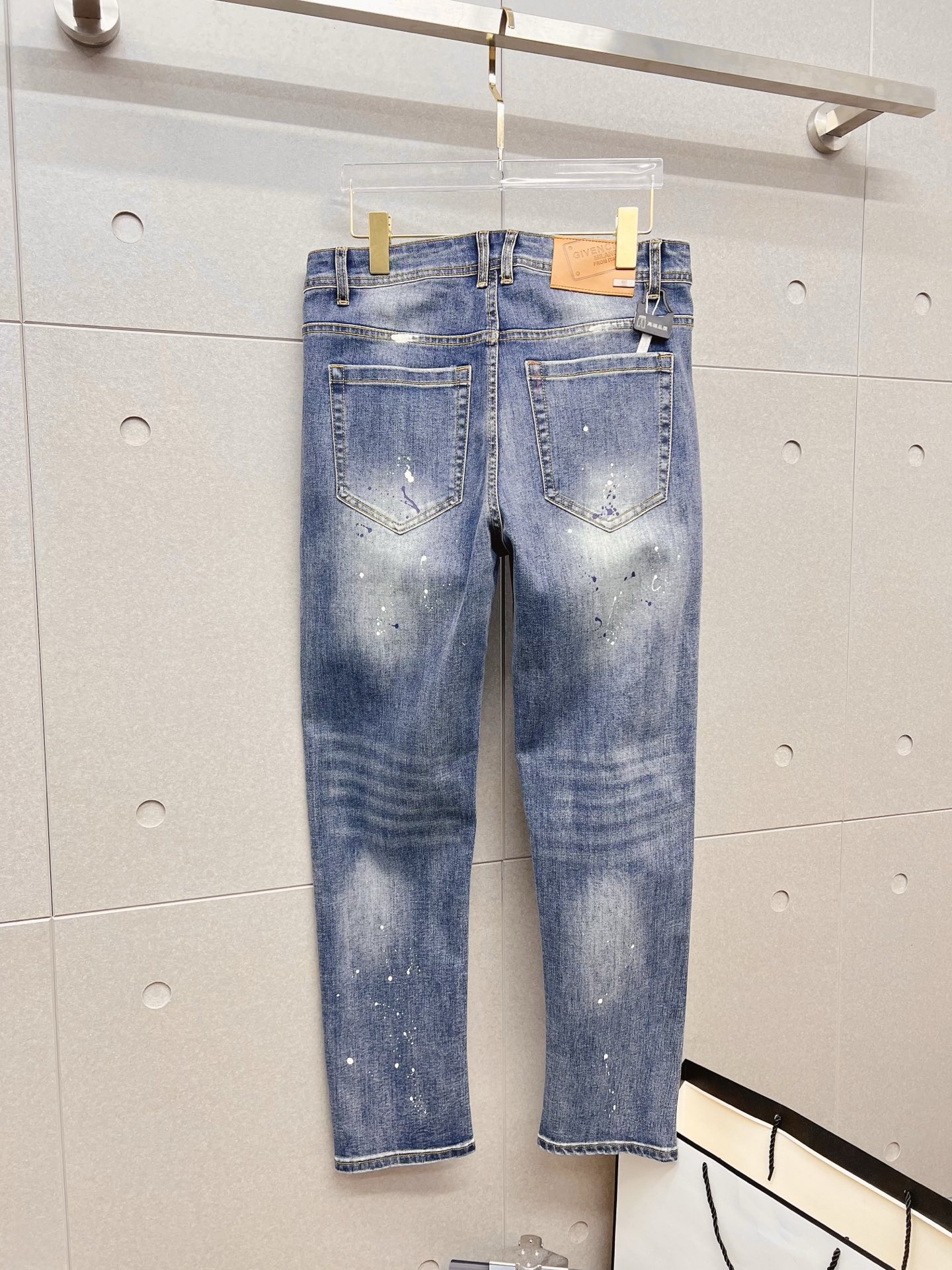 Givenchy Male Jeans Denim Slim Fit