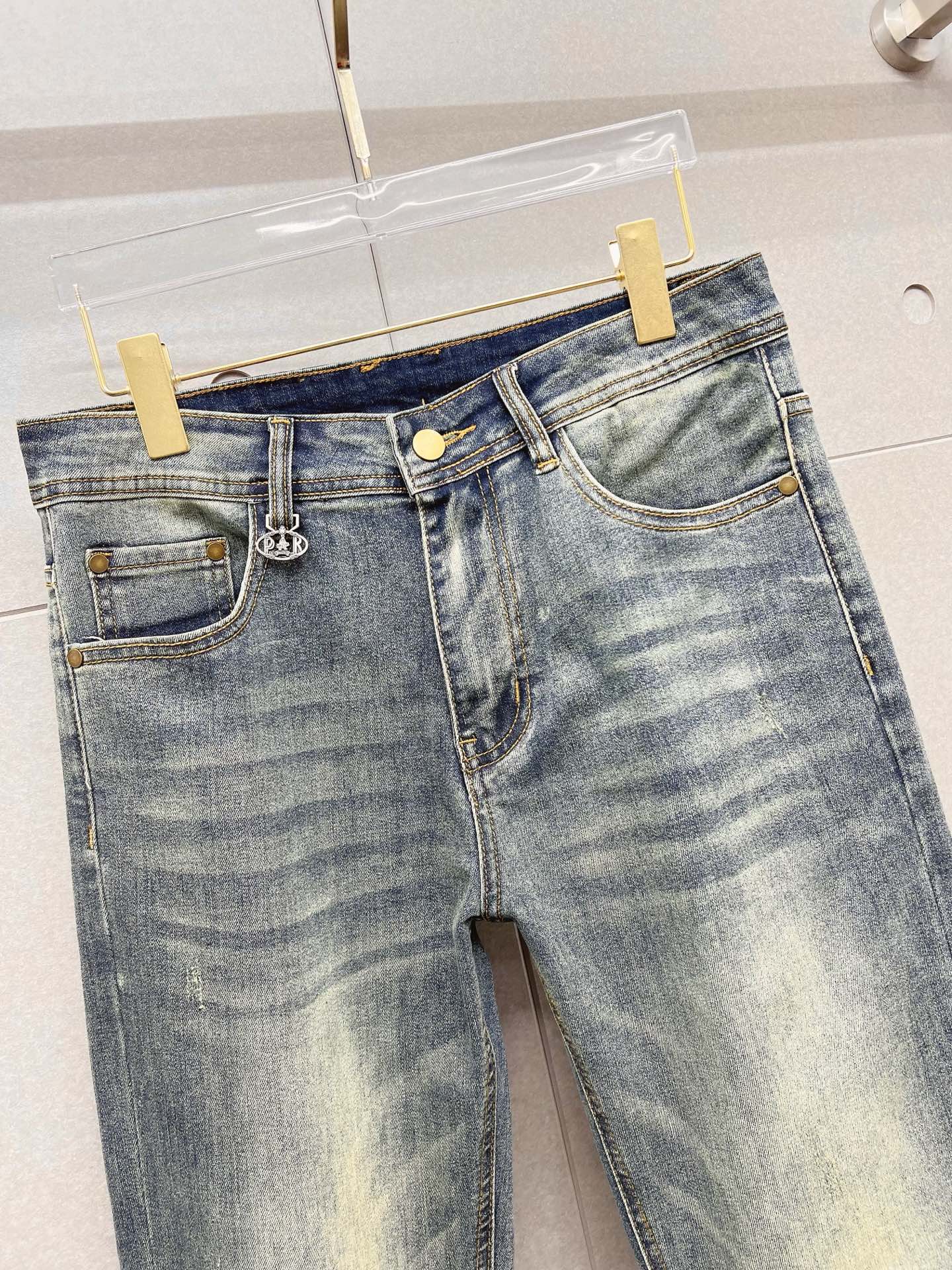 Prada Male Jeans Denim Slim Fit