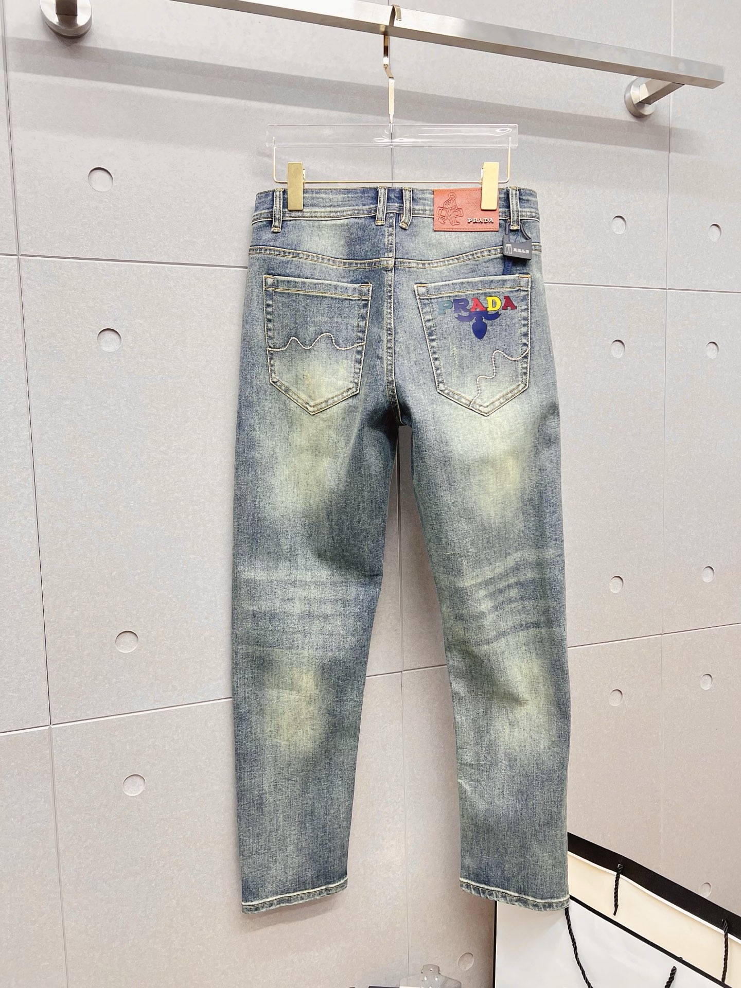 Prada Male Jeans Denim Slim Fit