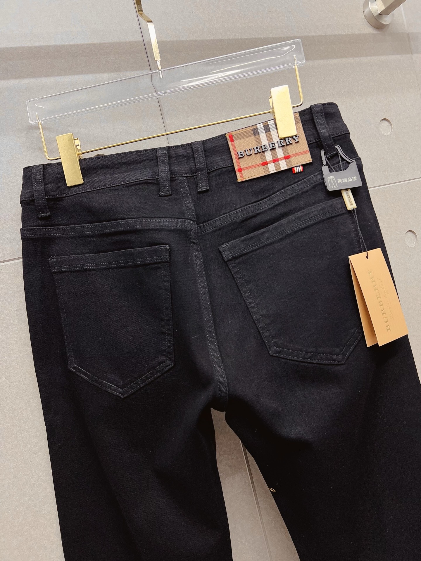 Burberry Male Jeans Denim Slim Fit