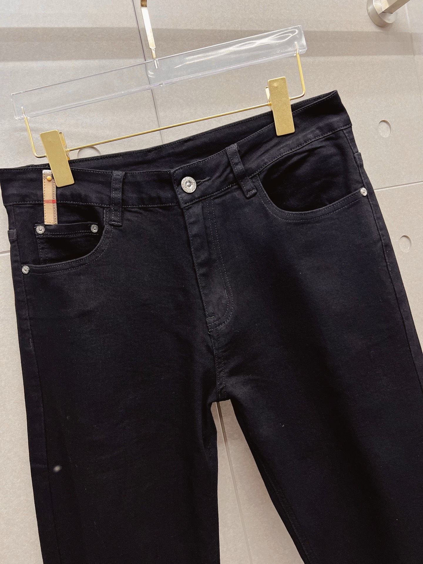 Burberry Male Jeans Denim Slim Fit