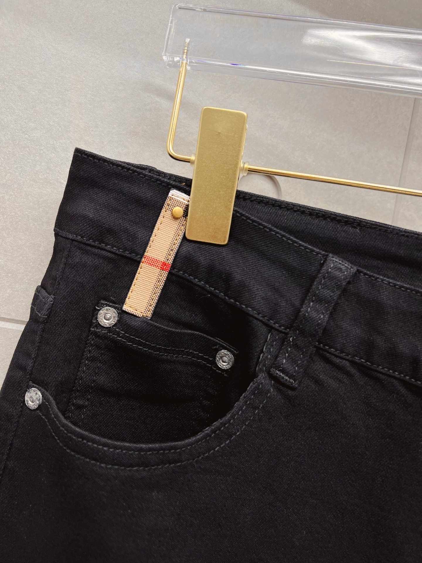 Burberry Male Jeans Denim Slim Fit