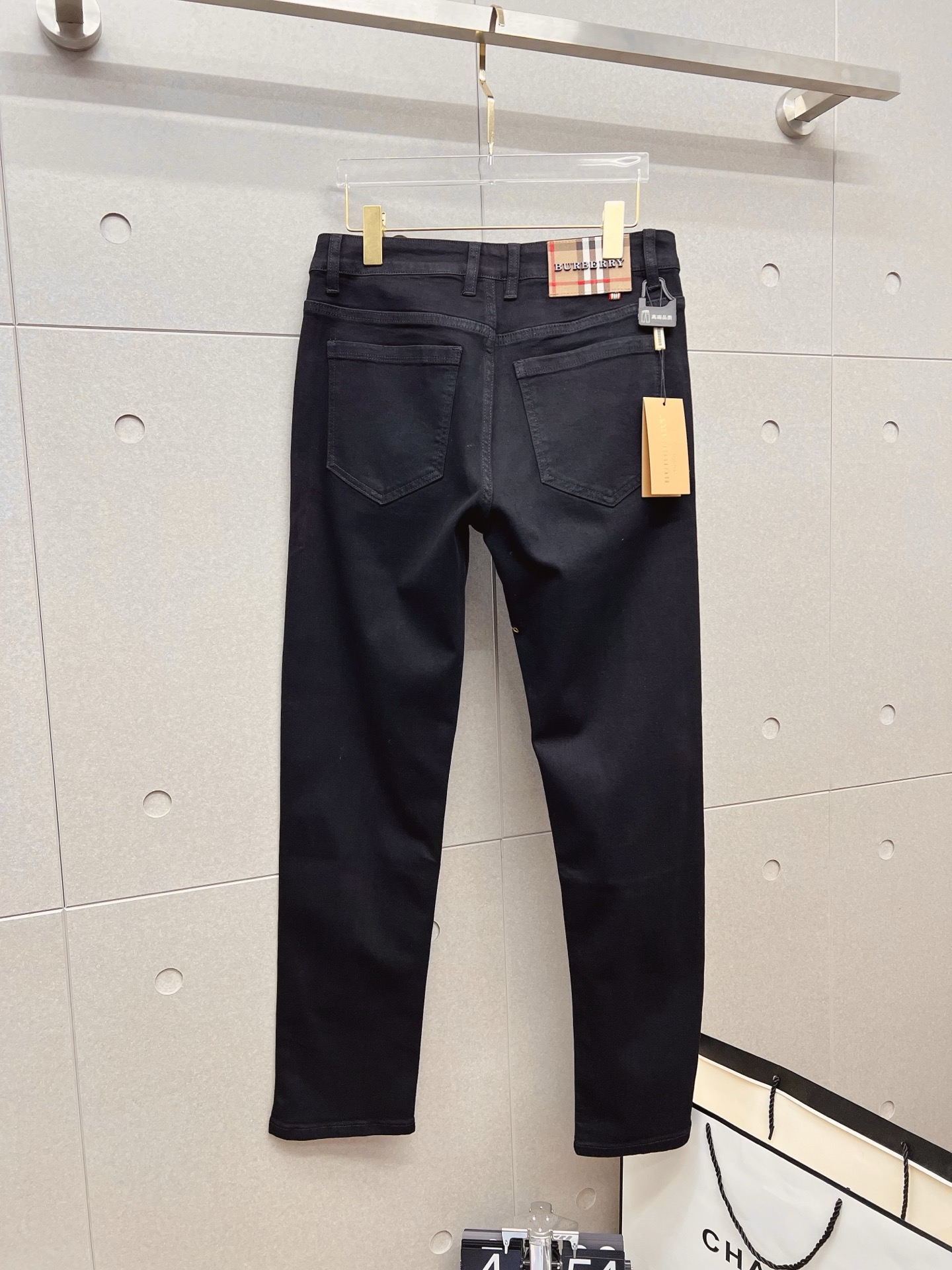 Burberry Male Jeans Denim Slim Fit