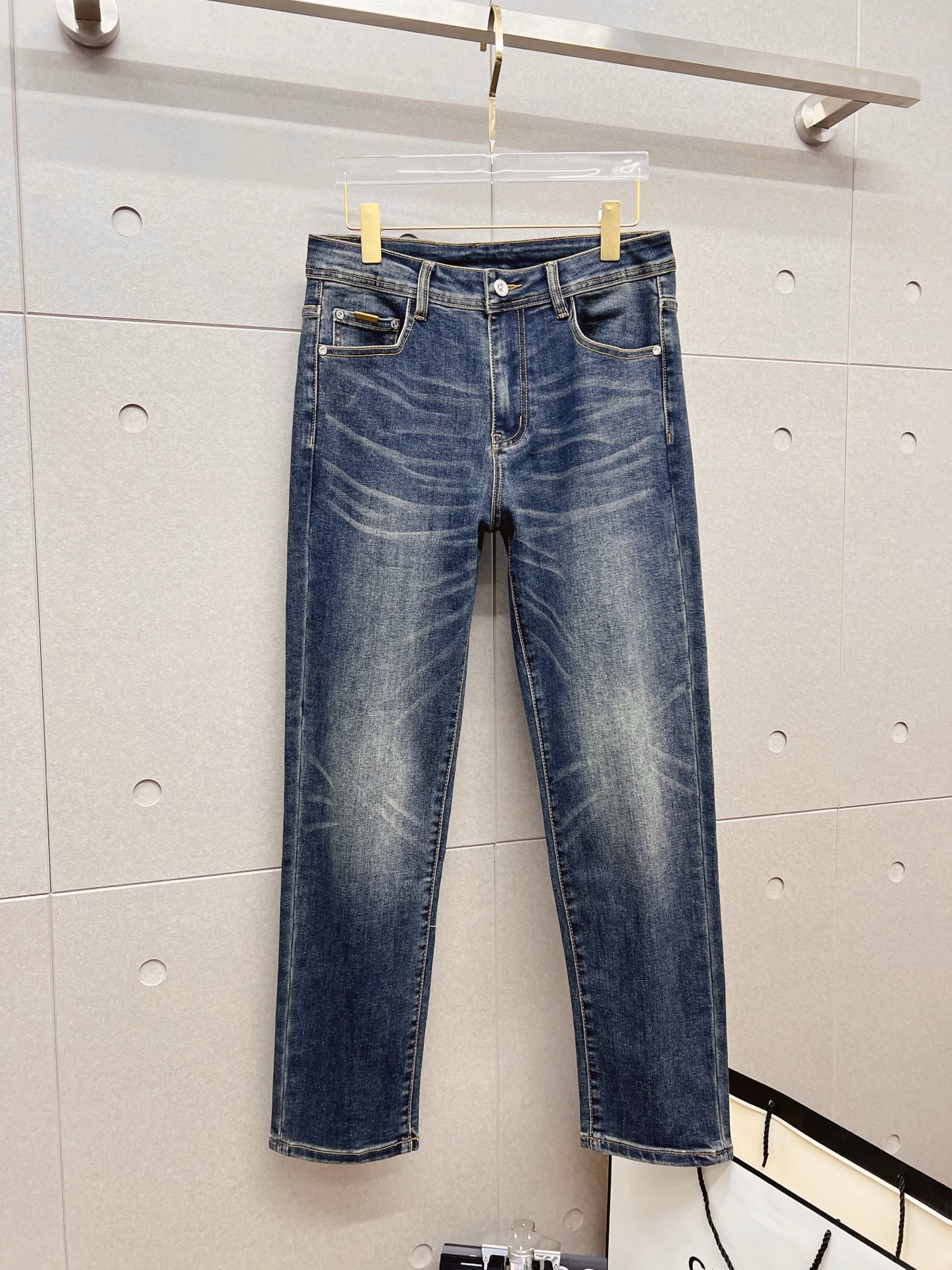 Louis Vuitton Male Jeans Denim Slim Fit