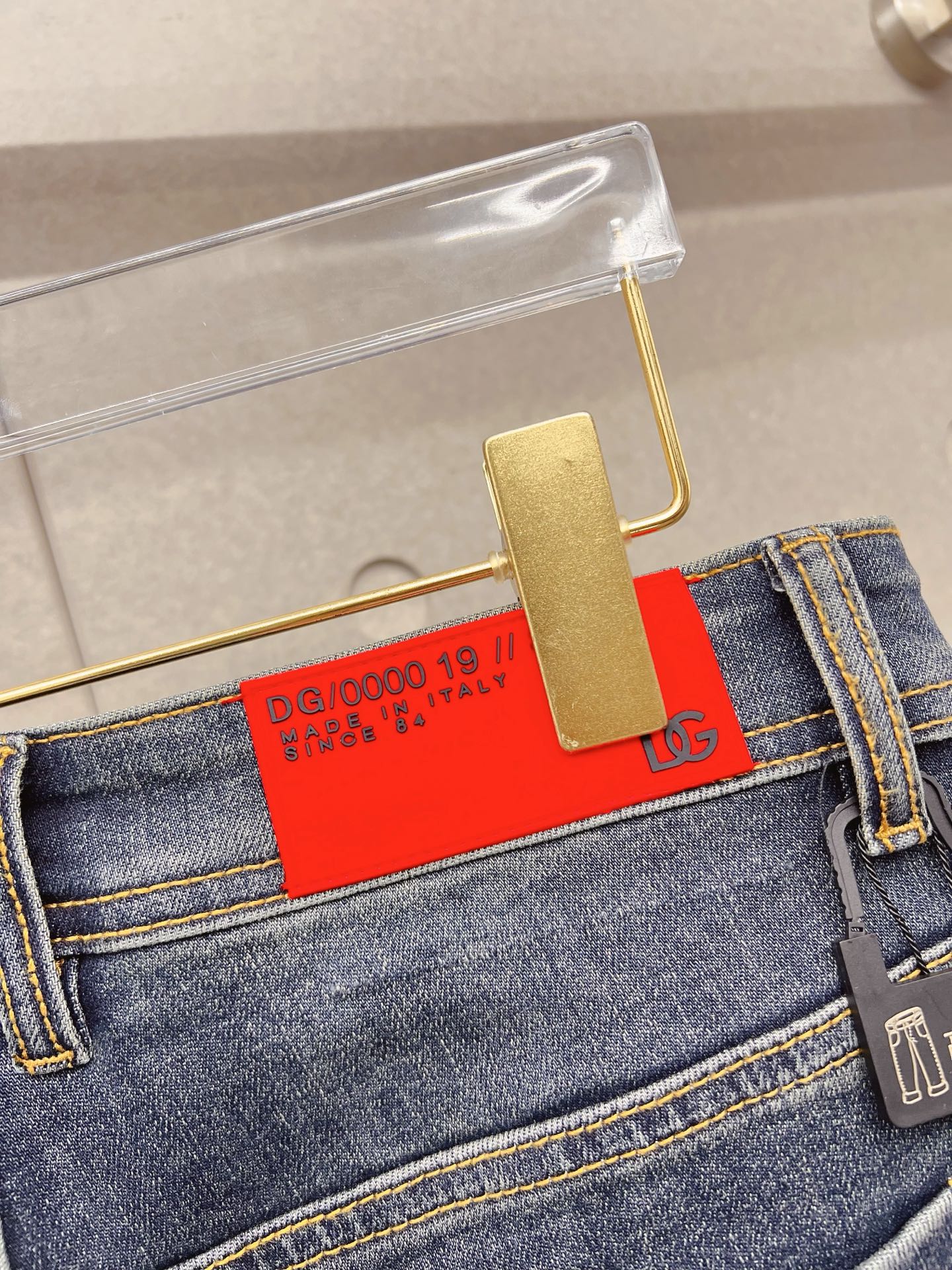 Louis Vuitton Male Jeans Denim Slim Fit