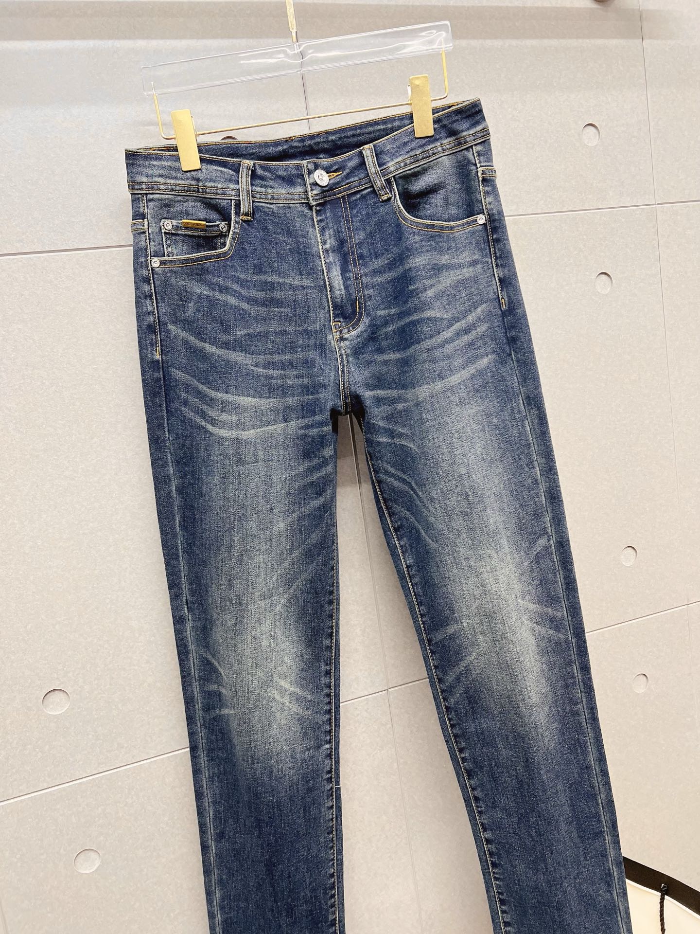Louis Vuitton Male Jeans Denim Slim Fit