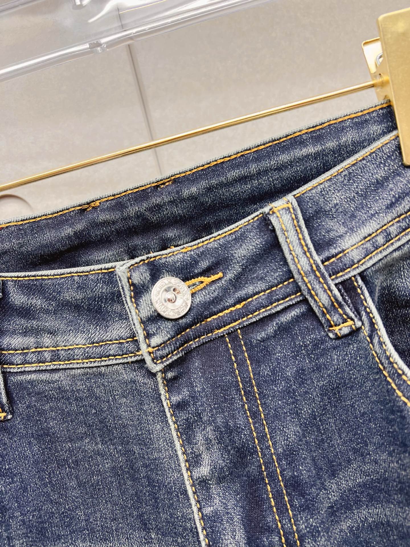 Louis Vuitton Male Jeans Denim Slim Fit