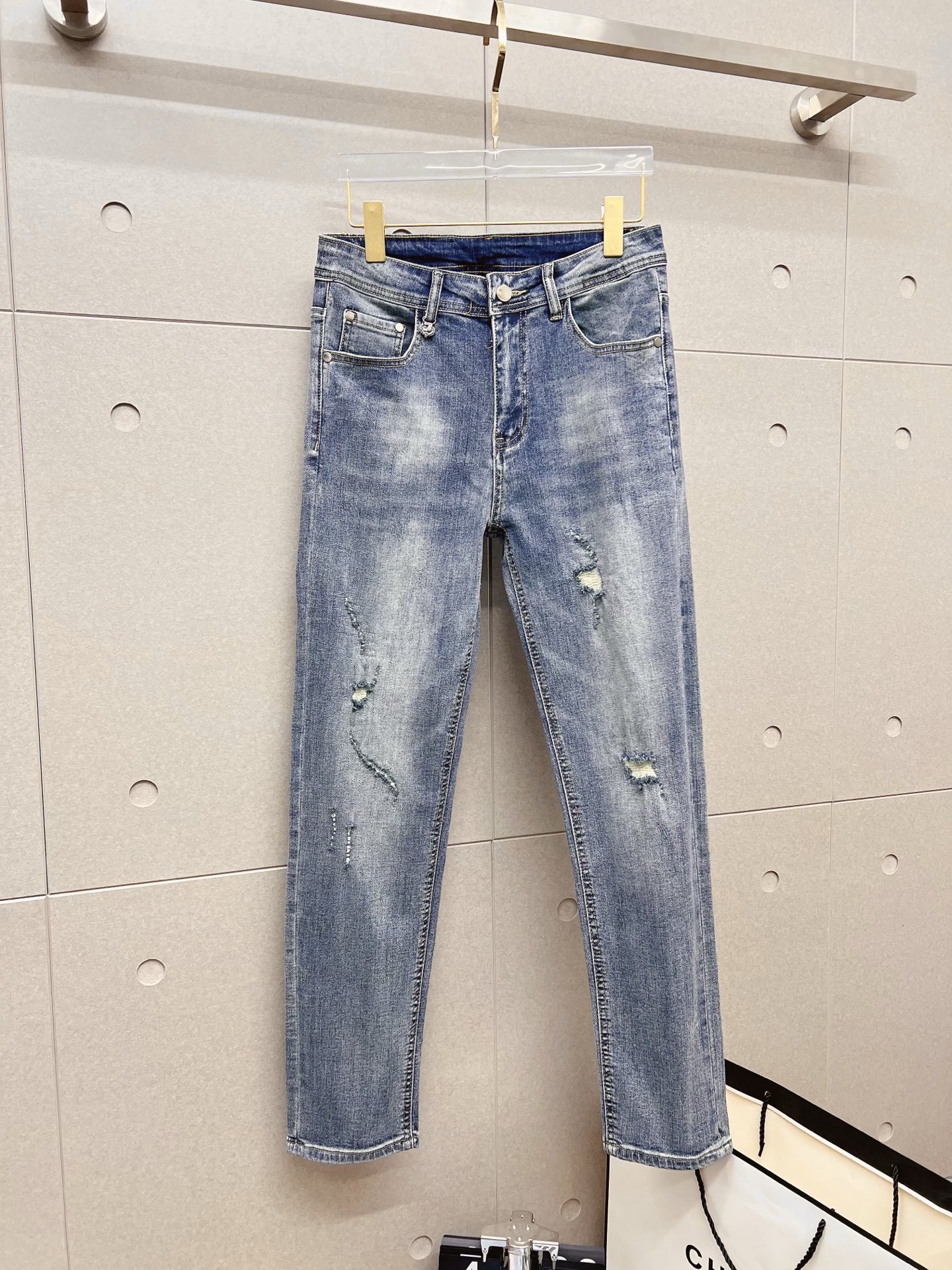 Loro Piana Male Jeans Denim Slim Fit L