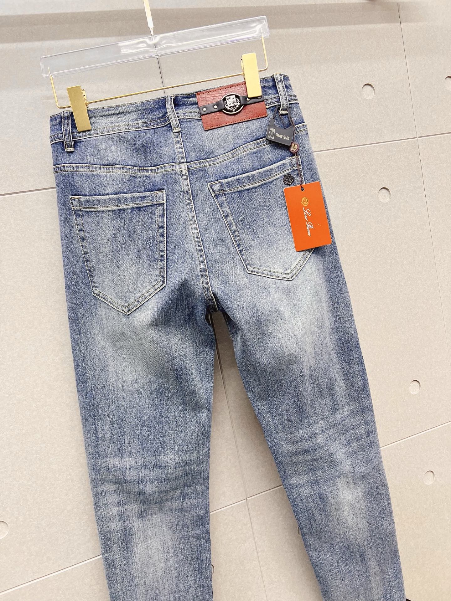 Loro Piana Male Jeans Denim Slim Fit L