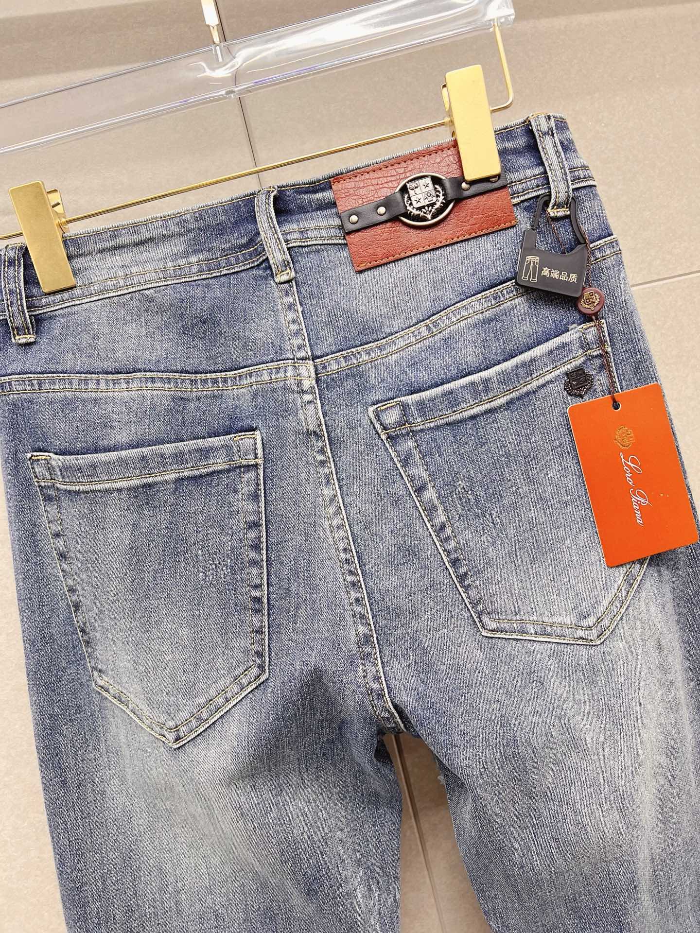 Loro Piana Male Jeans Denim Slim Fit L