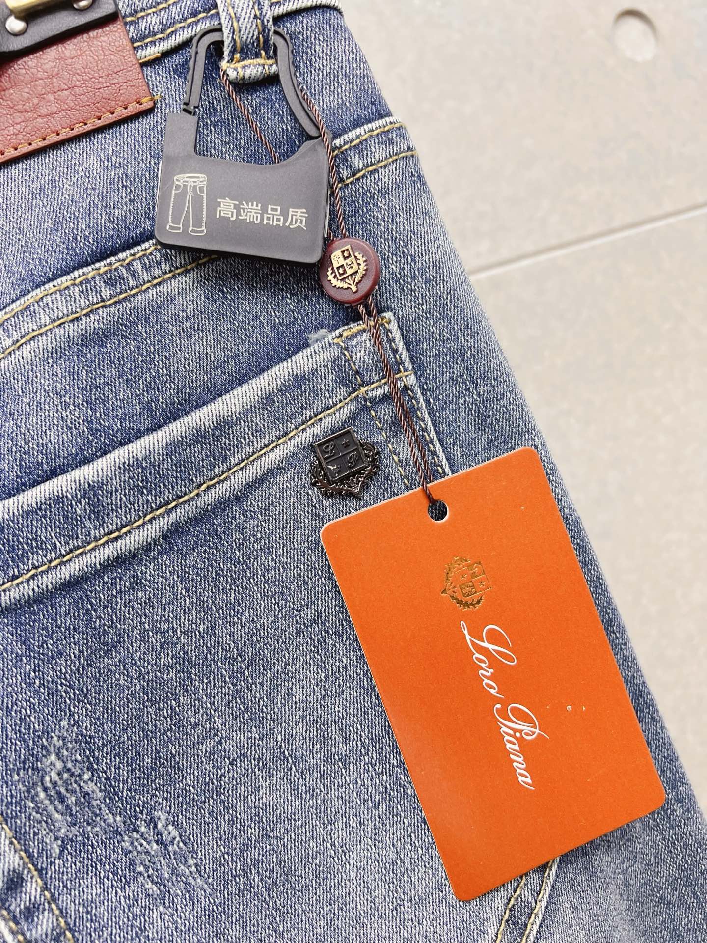Loro Piana Male Jeans Denim Slim Fit L