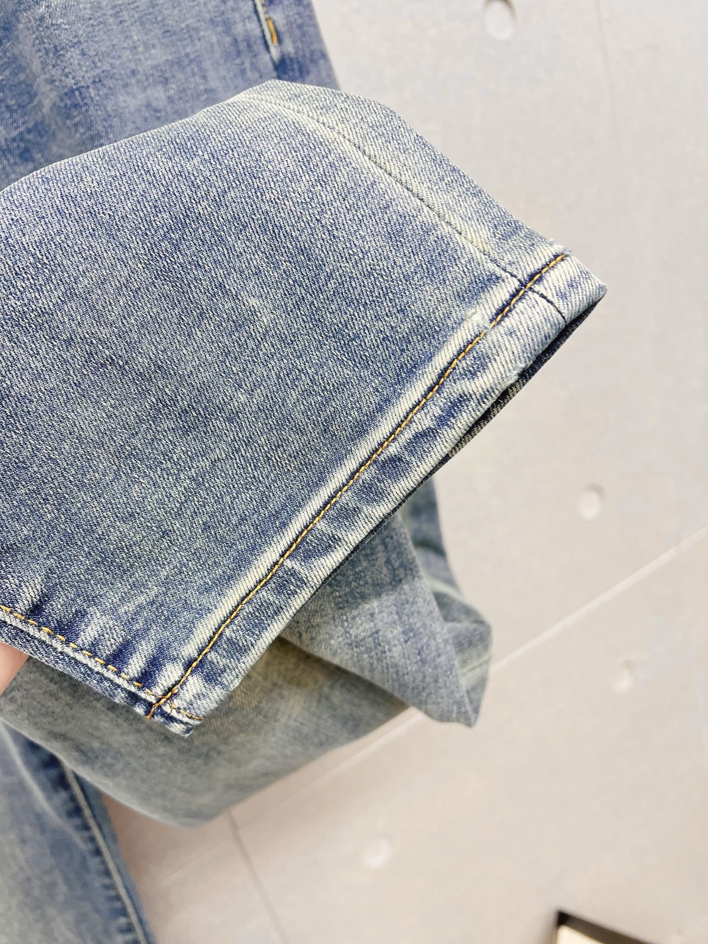 Chrome Hearts Male Jeans Denim Slim Fit