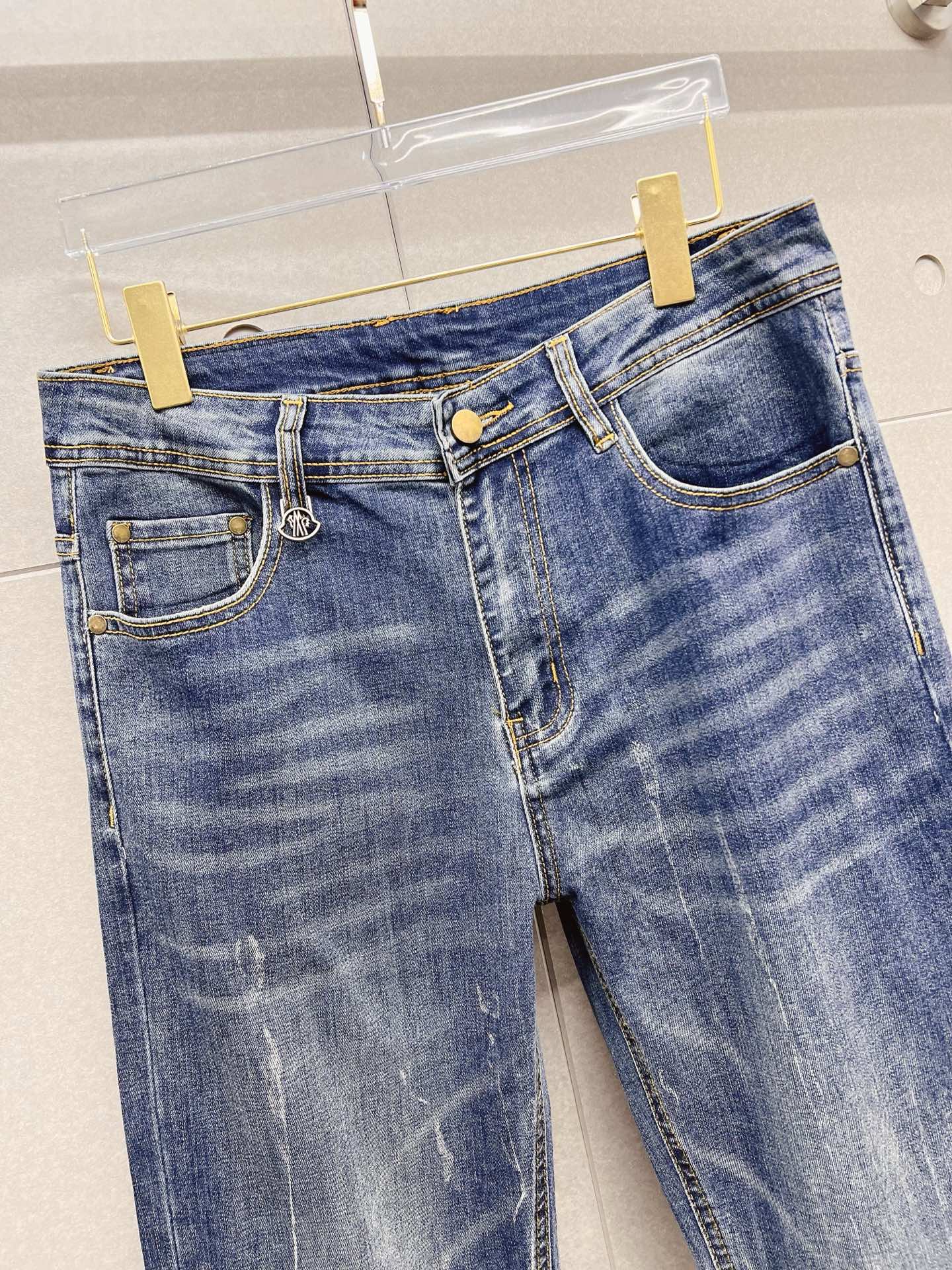 Moncler Male Jeans Denim Slim Fit M-l