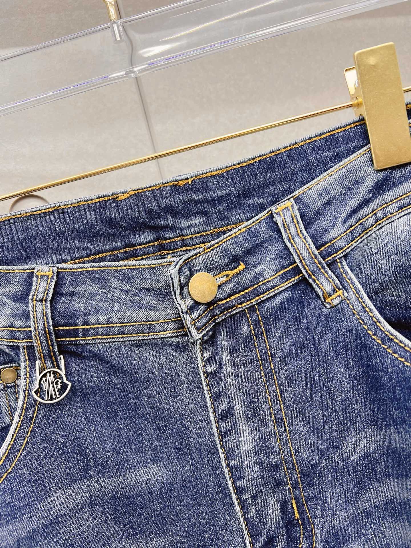 Moncler Male Jeans Denim Slim Fit M-l